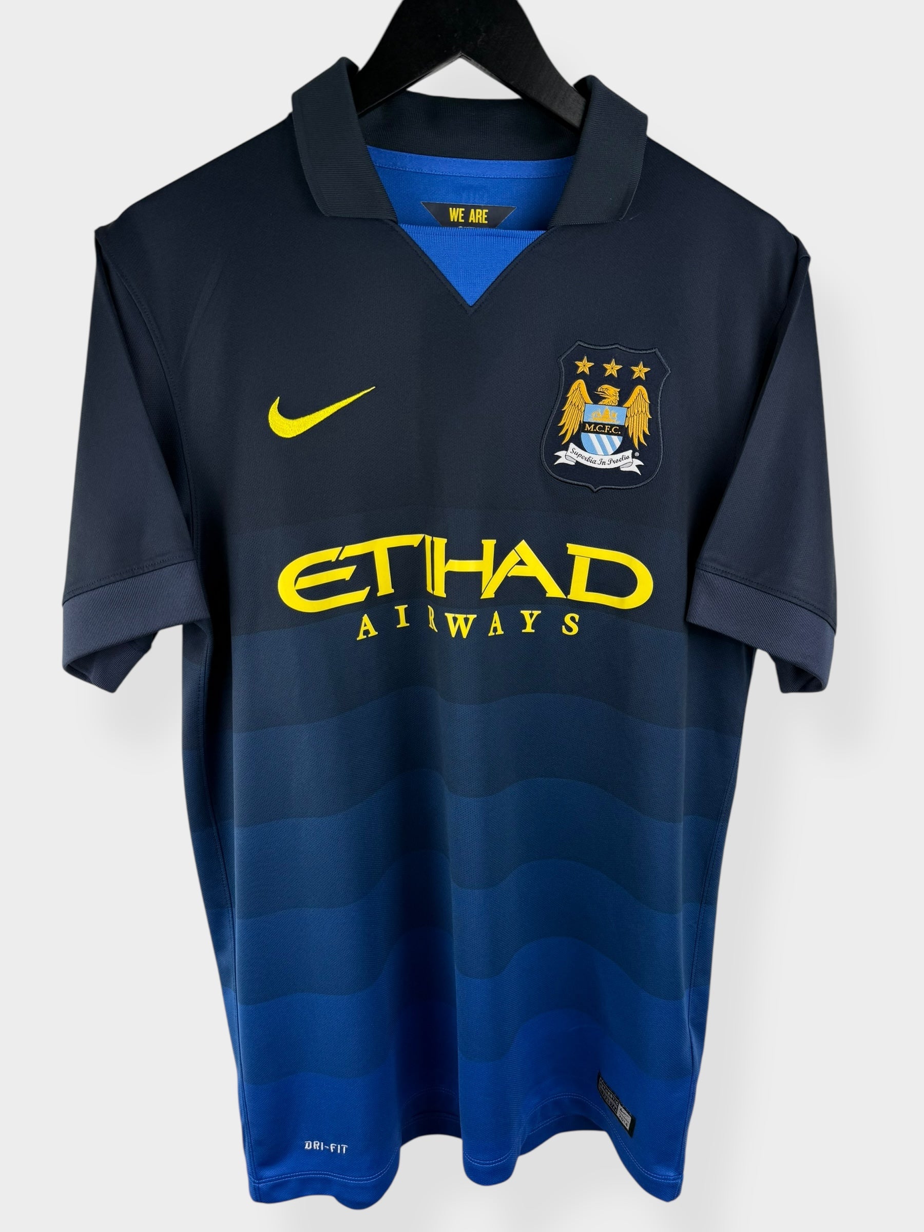 2014-15 MANCHESTER CITY AUSWÄRTSTRIKOT SILVA #21 M