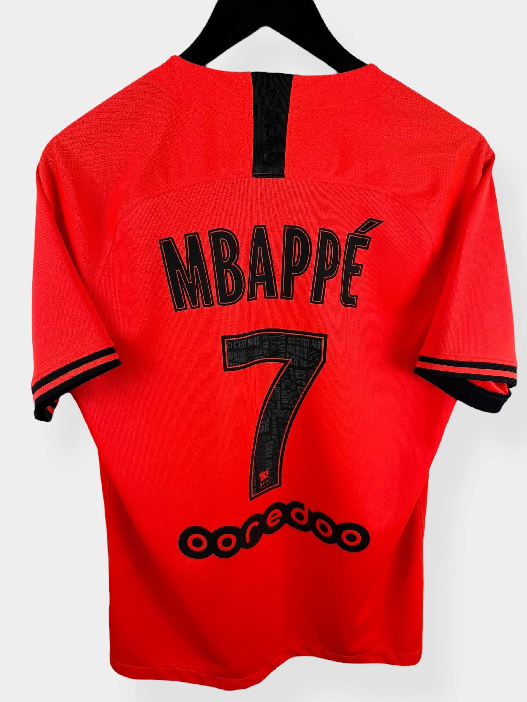2019-20 PARIS SAINT-GERMAIN AWAY SHIRT MBAPPE #7 M - Authentic Football Club