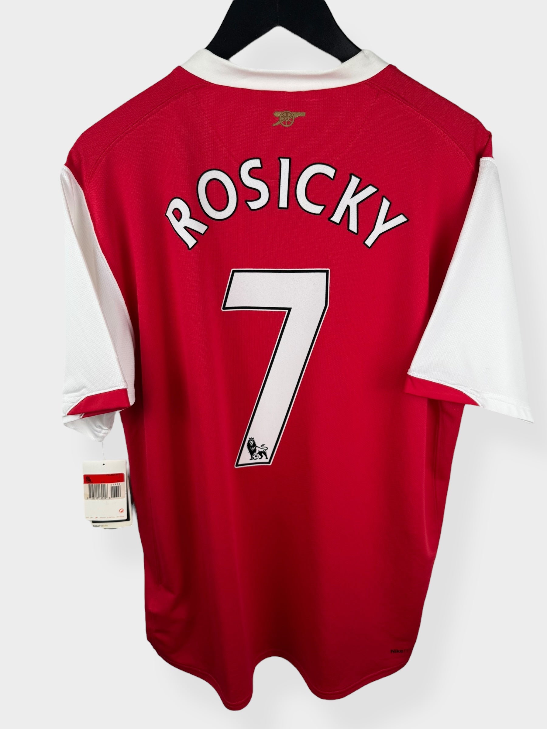 2006-08 ARSENAL HOME SHIRT ROSICKY #7 L - Authentic Football Club