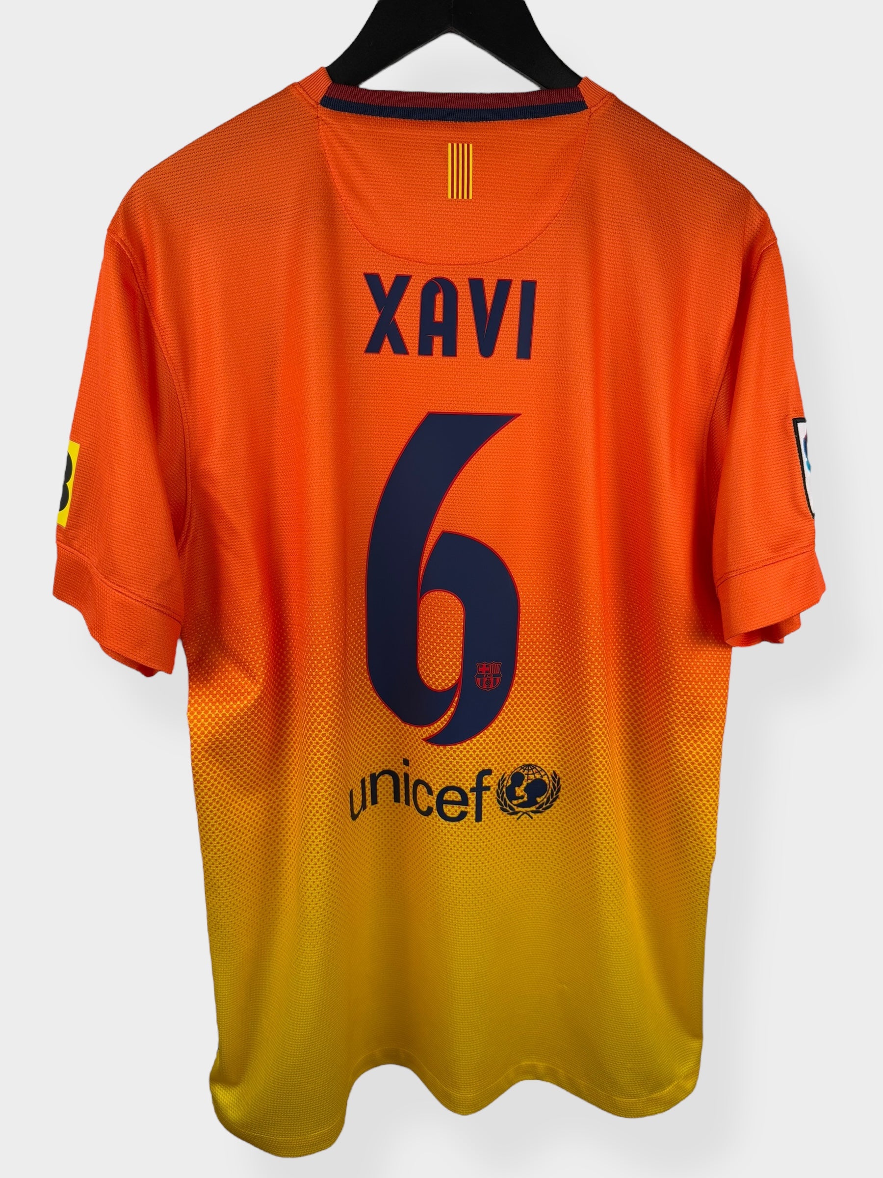 2012-13 BARCELONA UITSHIRT XAVI #6 L
