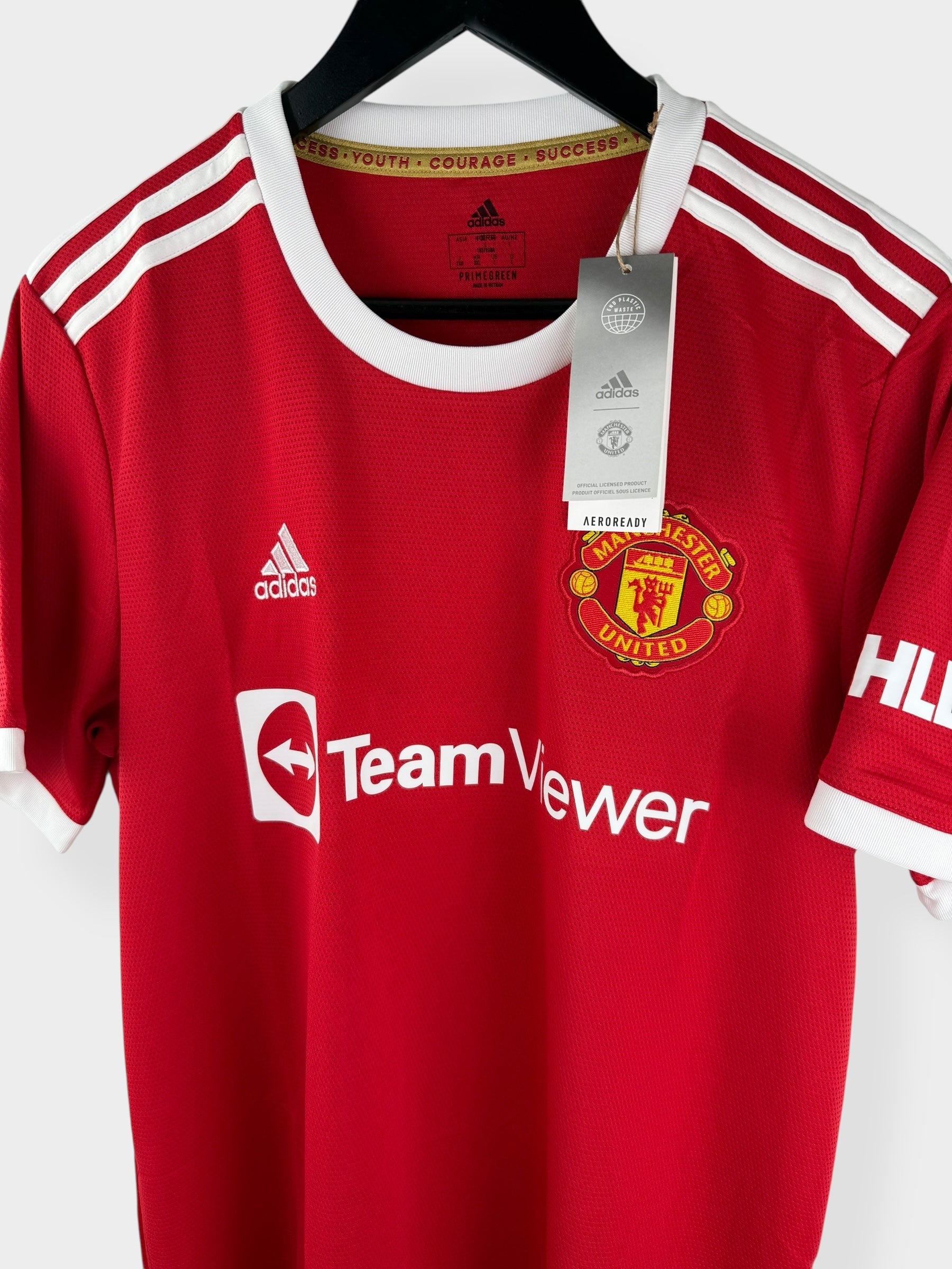2021-22 MANCHESTER UNITED HOME SHIRT POGBA #6 L