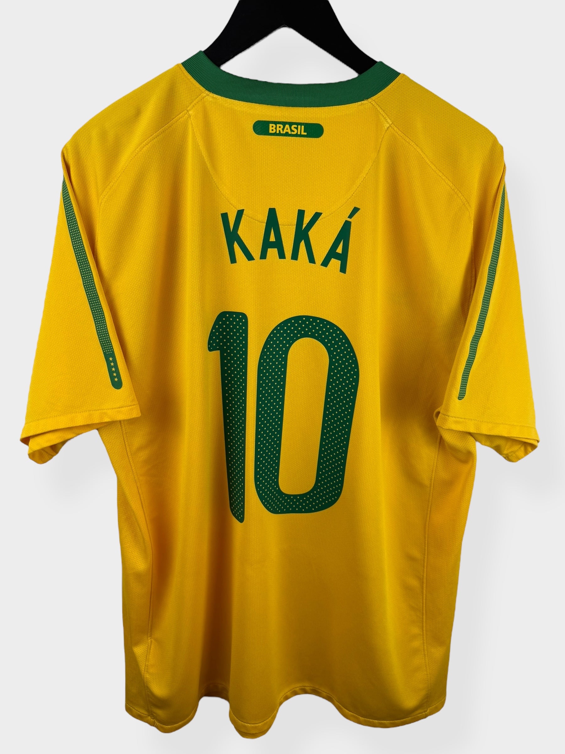 2010-11 BRAZIL HOME SHIRT KAKA #10 XL