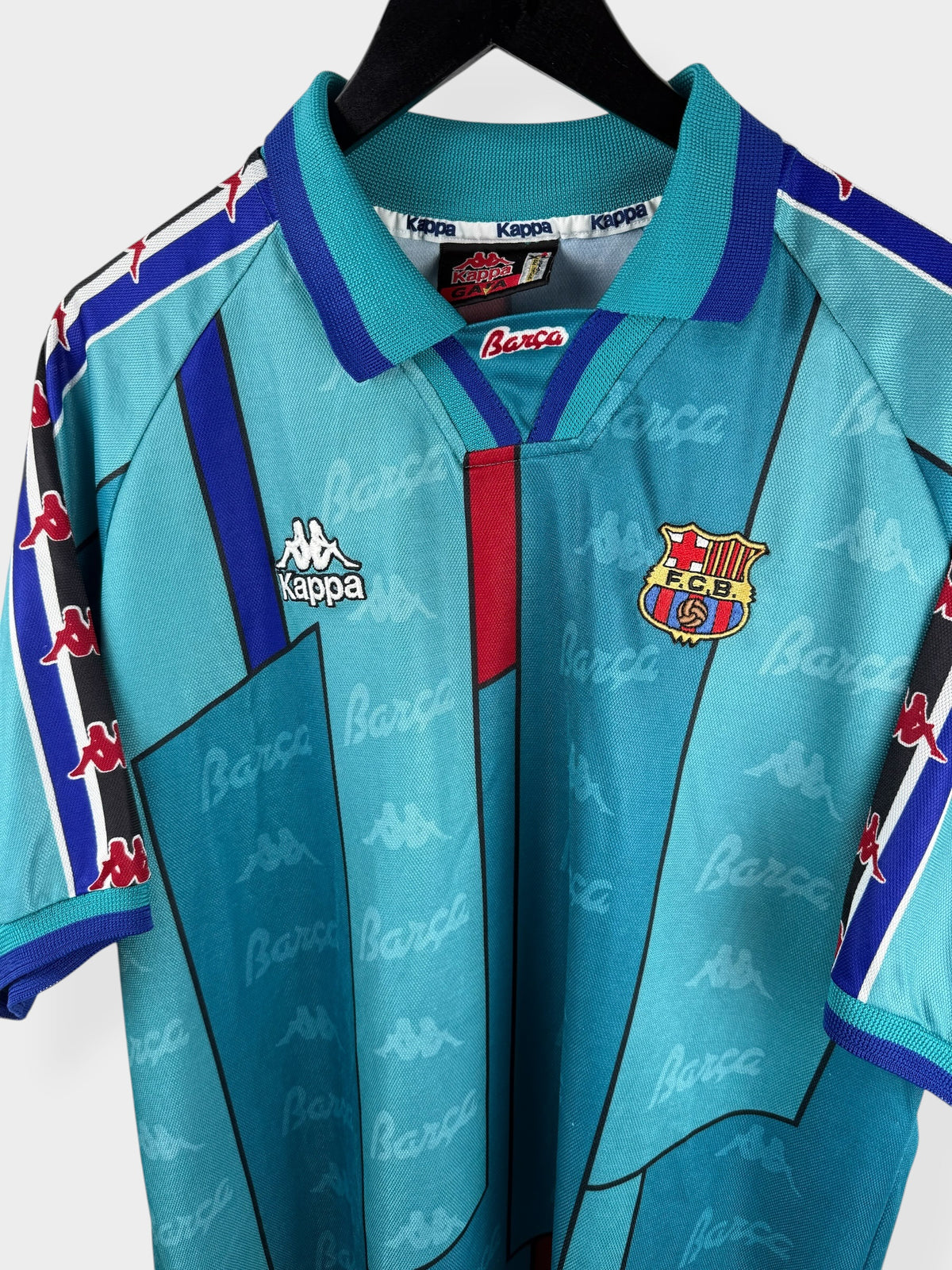 1995-97 BARCELONA AWAY SHIRT XL