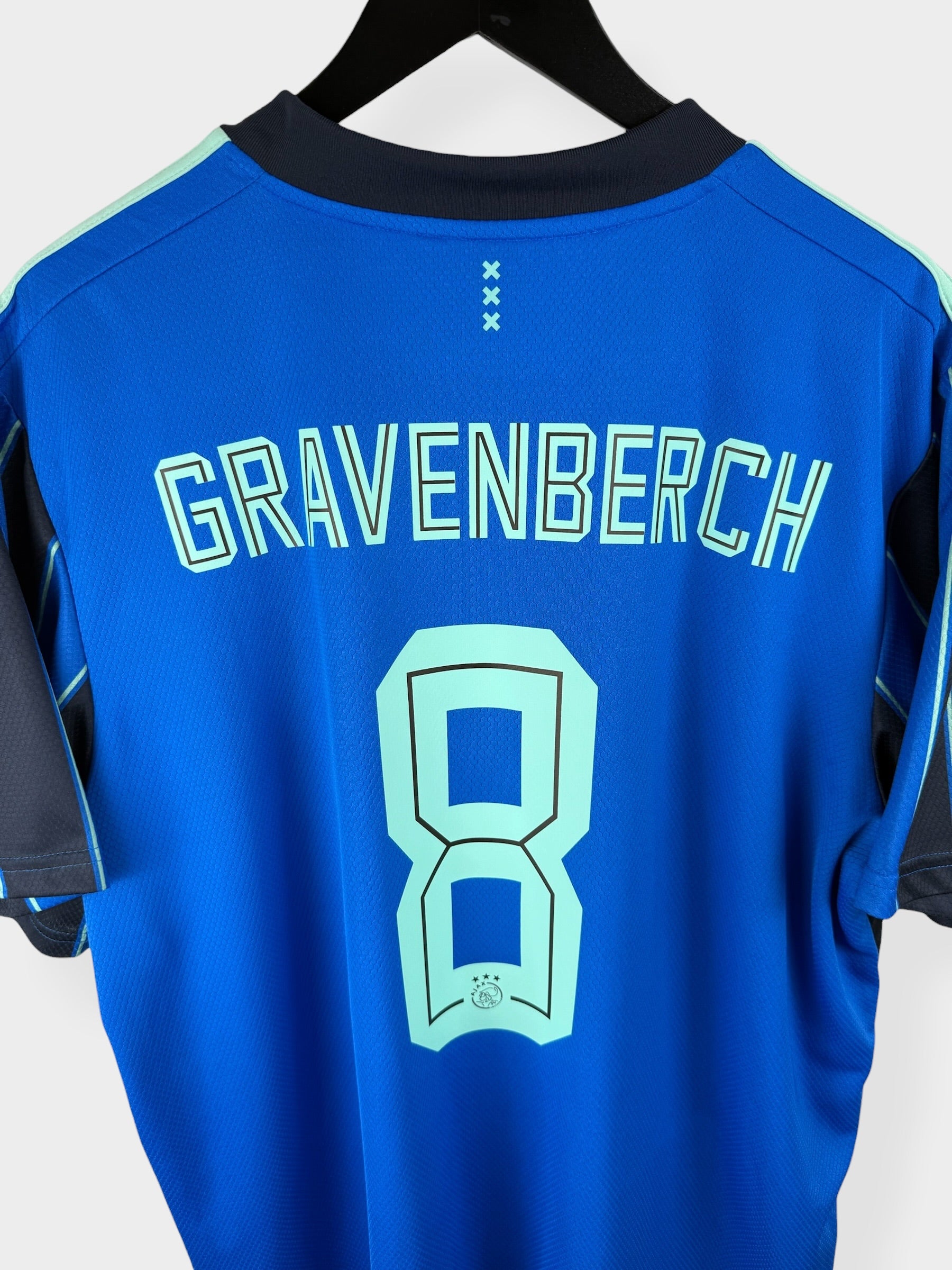 2021-22 AJAX AWAY SHIRT GRAVENBERCH #8 XXL