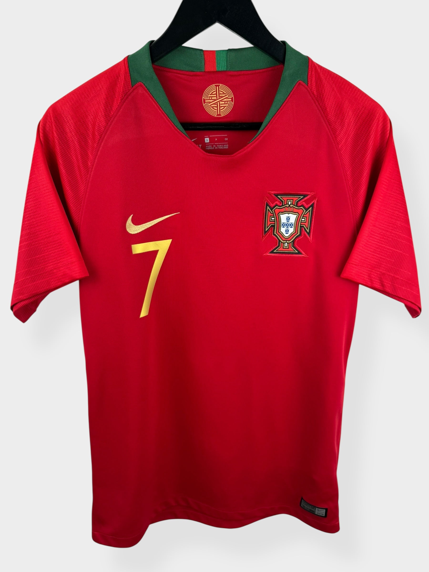 2018-19 PORTUGAL HOME SHIRT RONALDO #7 S - Authentic Football Club