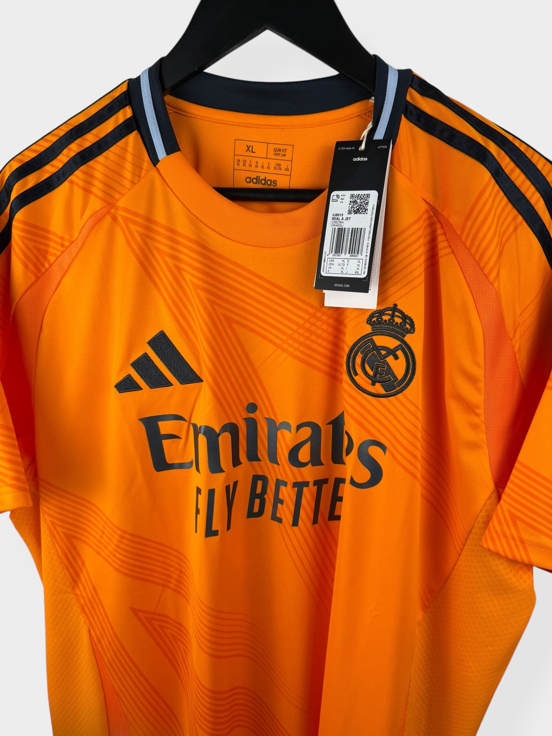 2024-25 REAL MADRID AUSWÄRTSTRIKOT MBAPPE #9 XL