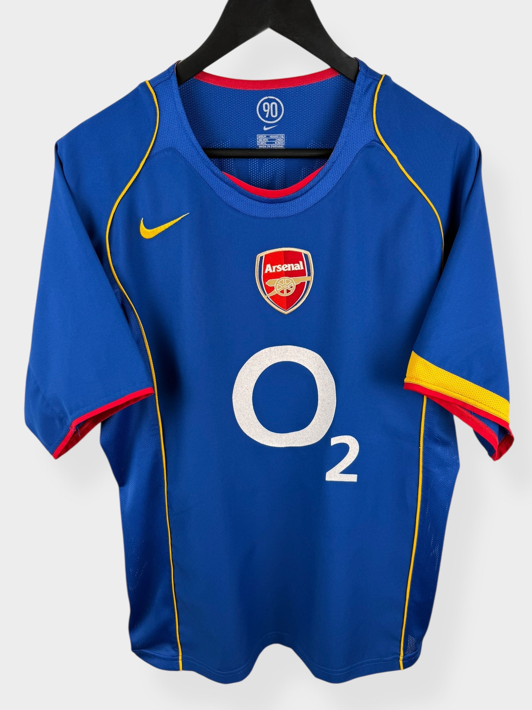 2004-06 ARSENAL AWAY SHIRT HENRY #14 M - Authentic Football Club