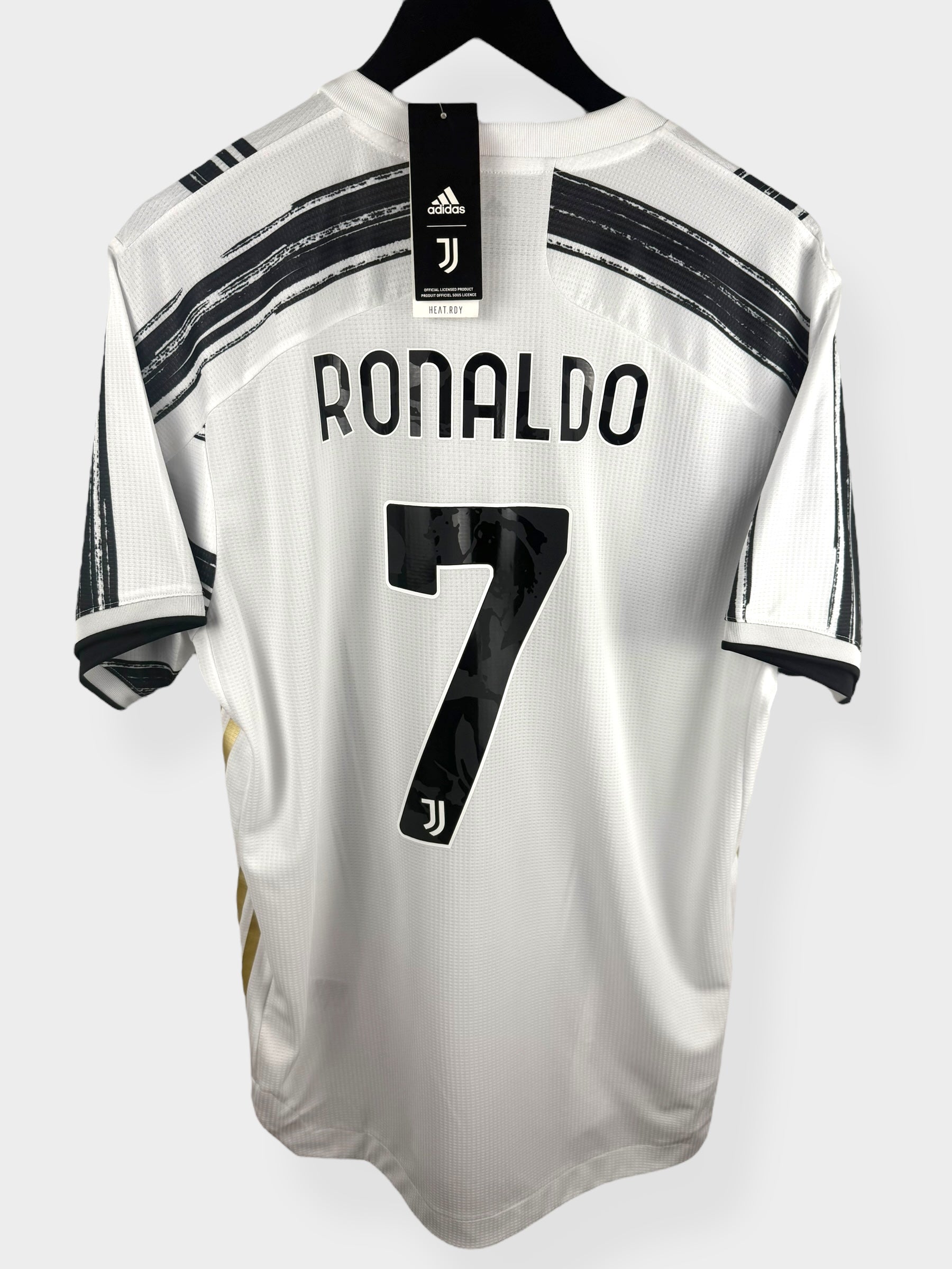2020-21 JUVENTUS HOME SHIRT PLAYER ISSUE RONALDO #7 L - Authentic Football Club