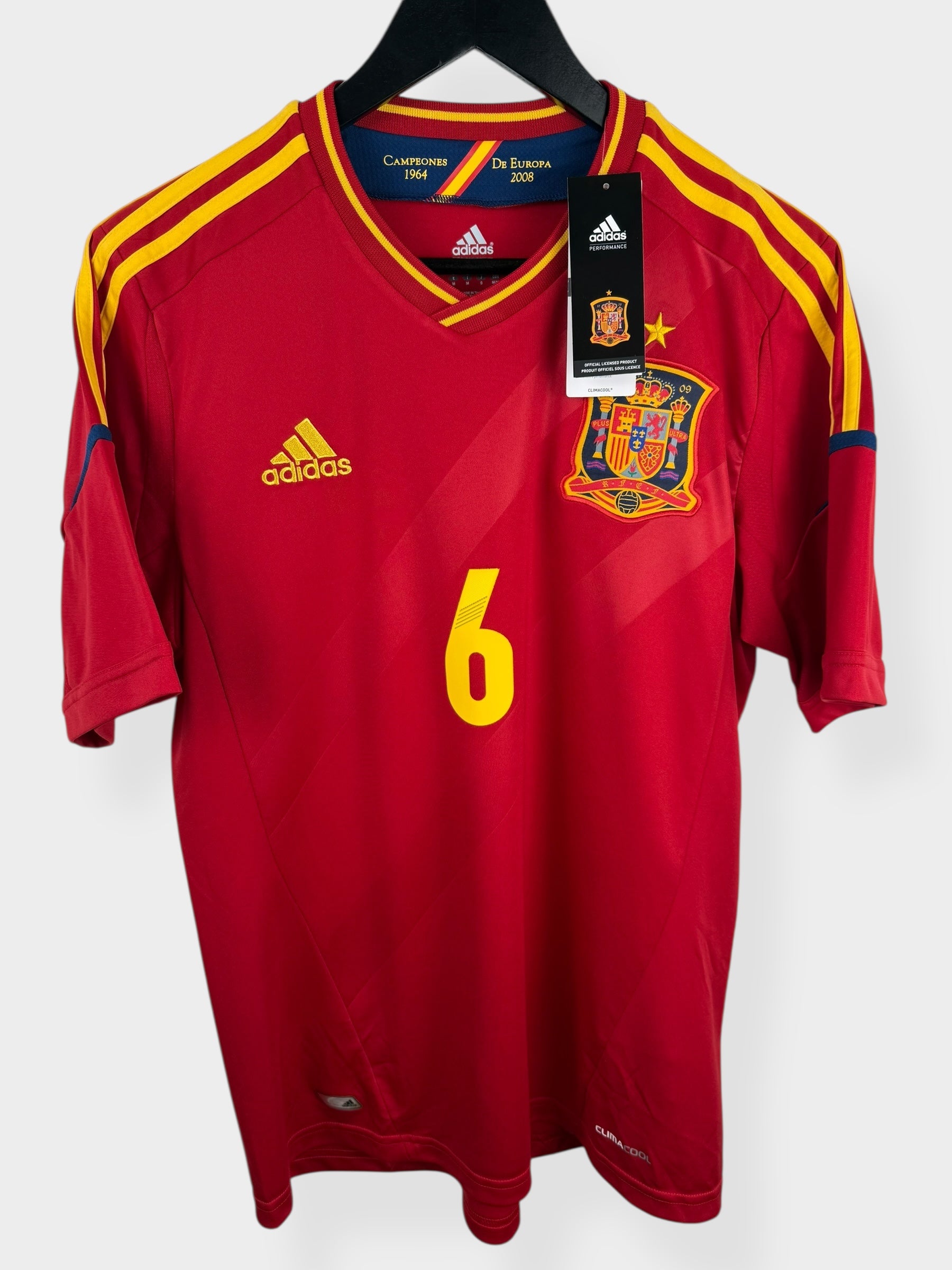 2011-12 SPANJE THUISSHIRT INIESTA #6 M
