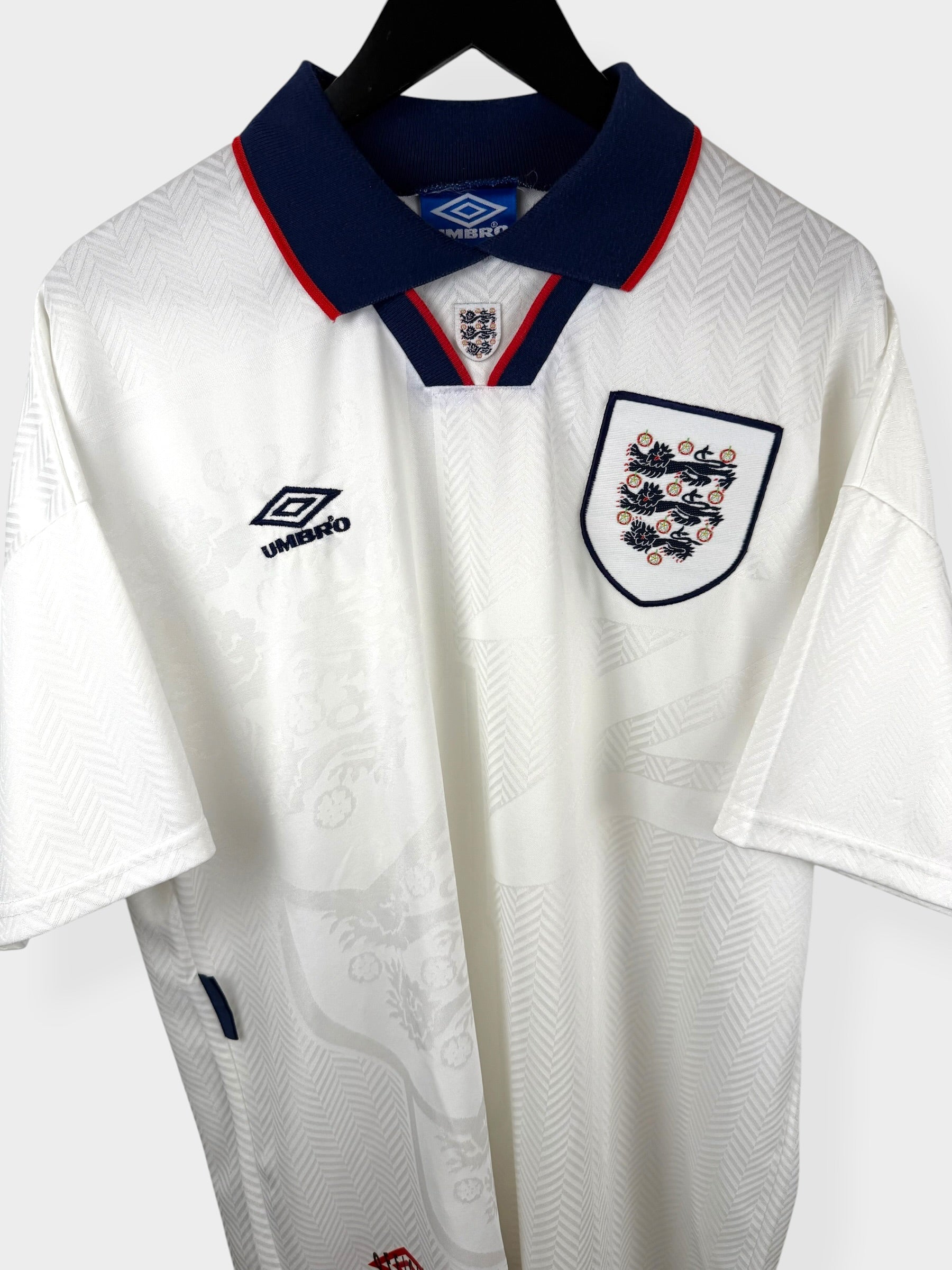 1993-95 ENGLAND HEIMTRIKOT XL