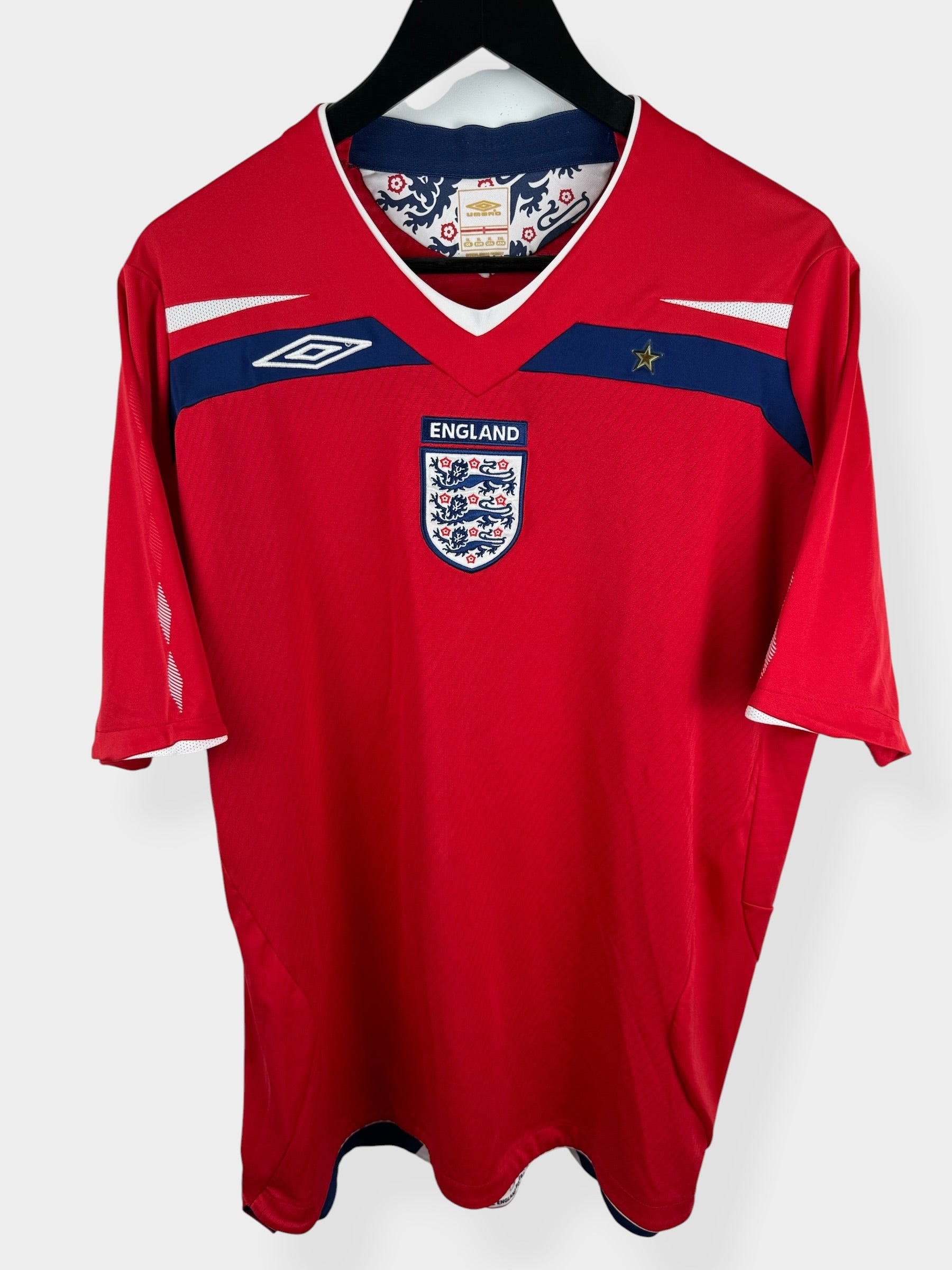 MAILLOT EXTÉRIEUR DE L’ANGLETERRE 2008-10 XL