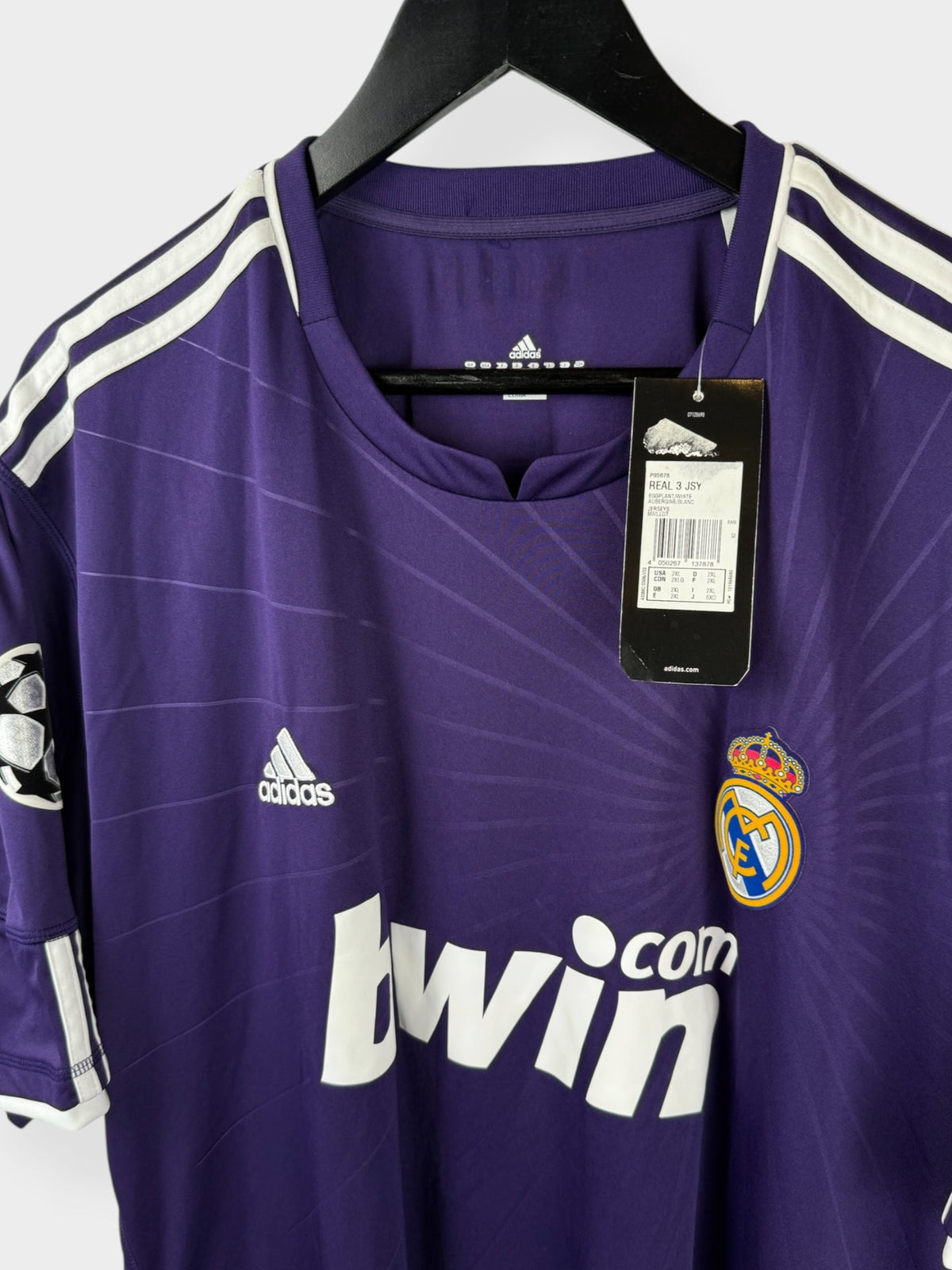 MAILLOT THIRD REAL MADRID CL 2010-11 RONALDO #7 XXL