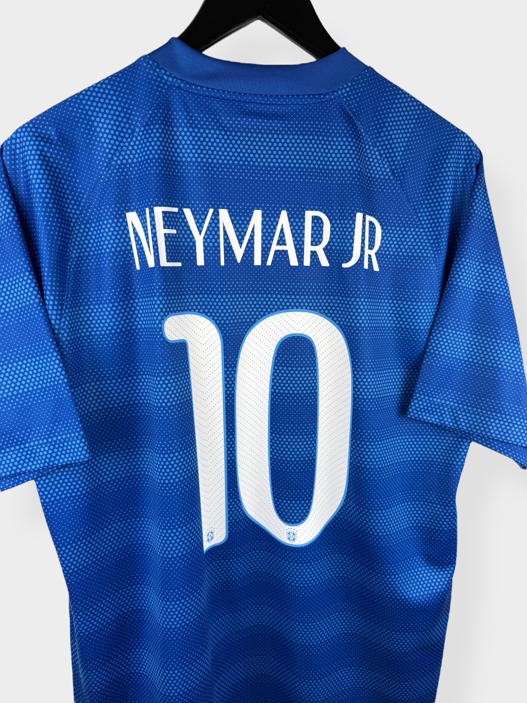 2014-15 BRASILIEN AUSWÄRTSTRIKOT NEYMAR JR #10 L