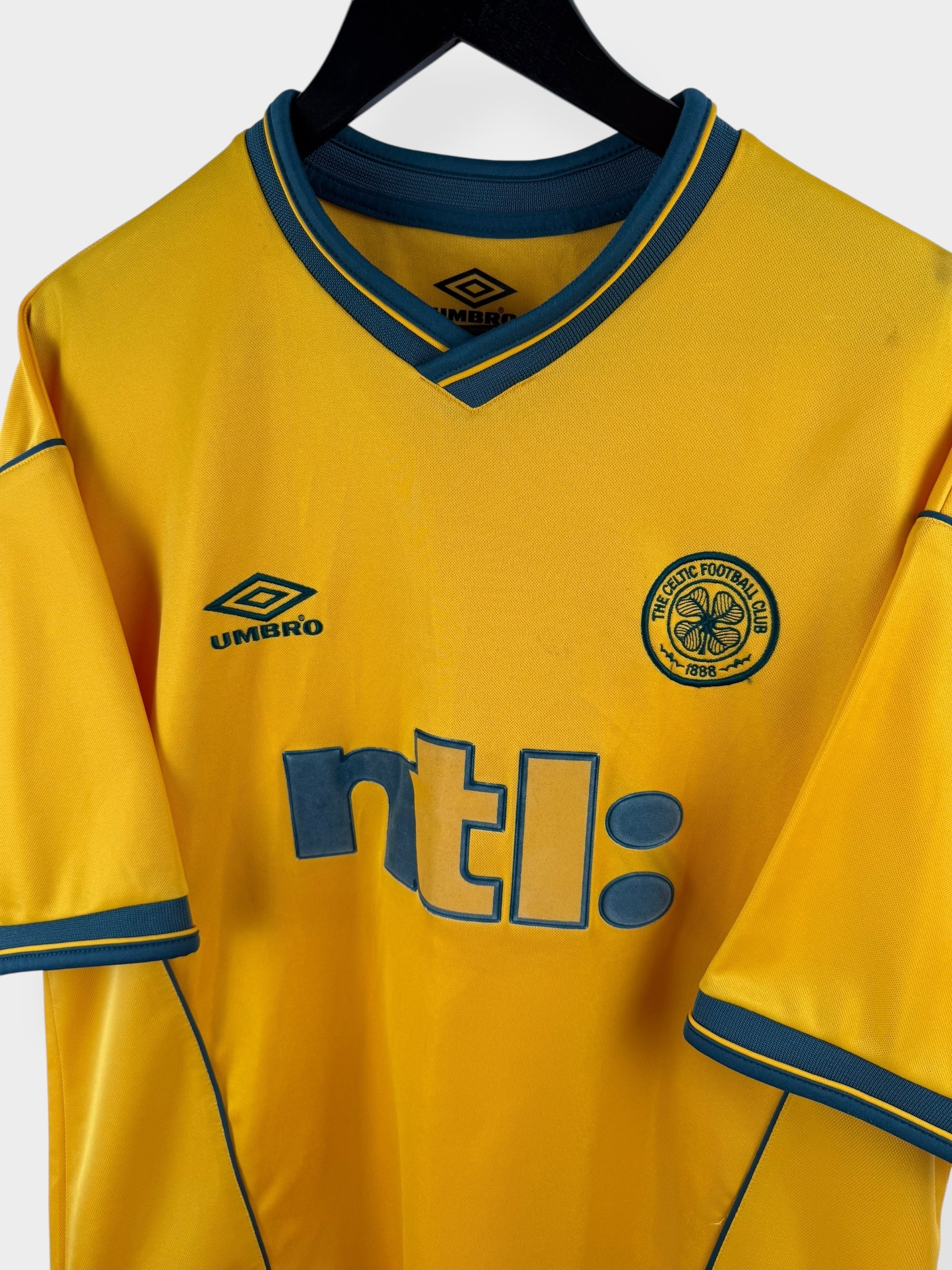 2000-02 CELTIC AUSWÄRTSTRIKOT XL