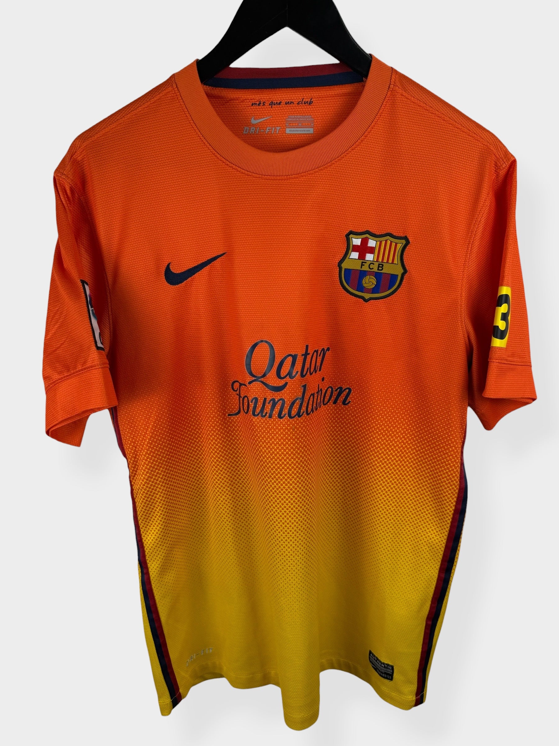 2012-13 BARCELONA AWAY SHIRT MESSI #10 M