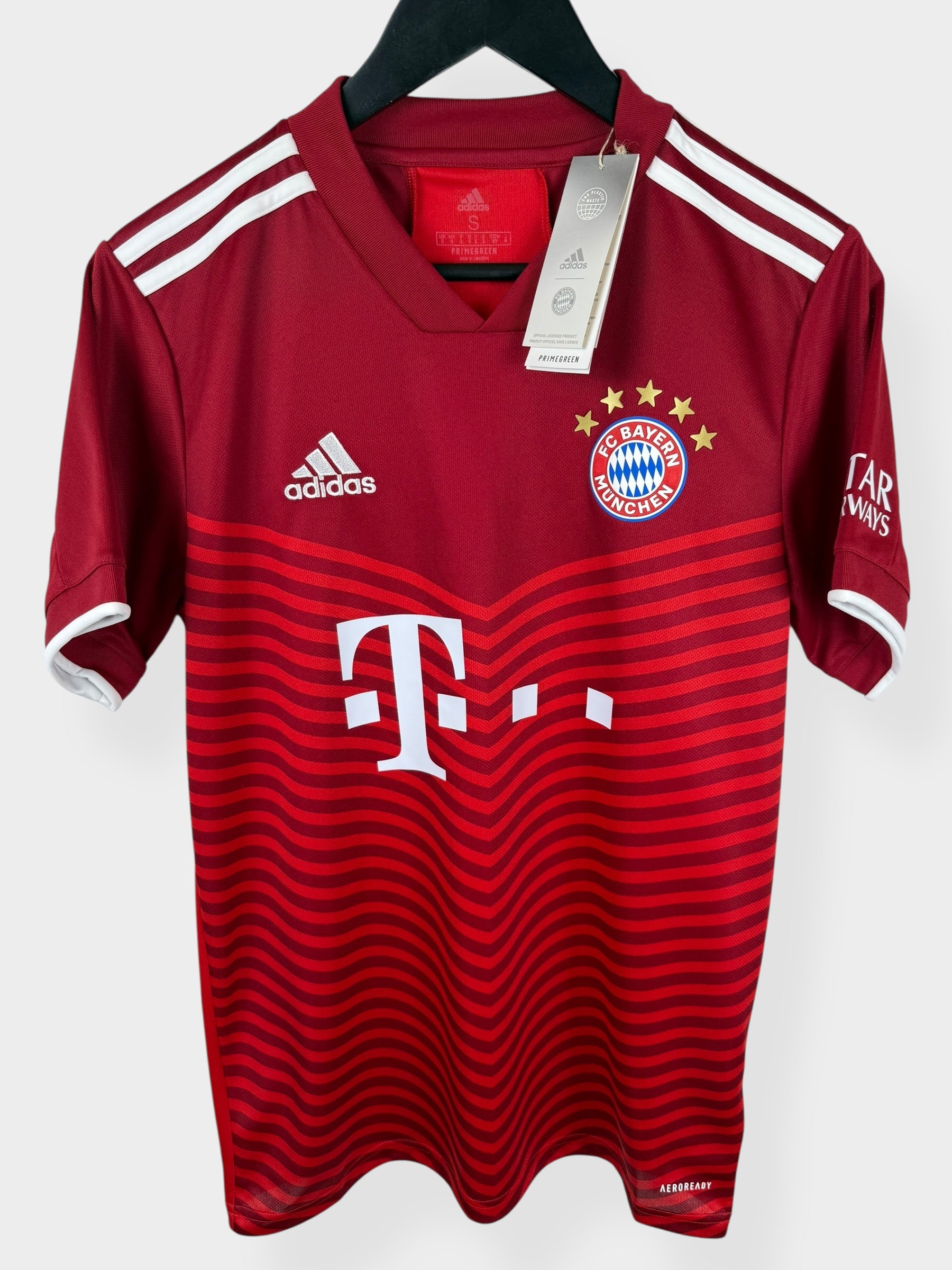 2021-22 BAYERN MUNICH HOME SHIRT MULLER #25 S - Authentic Football Club