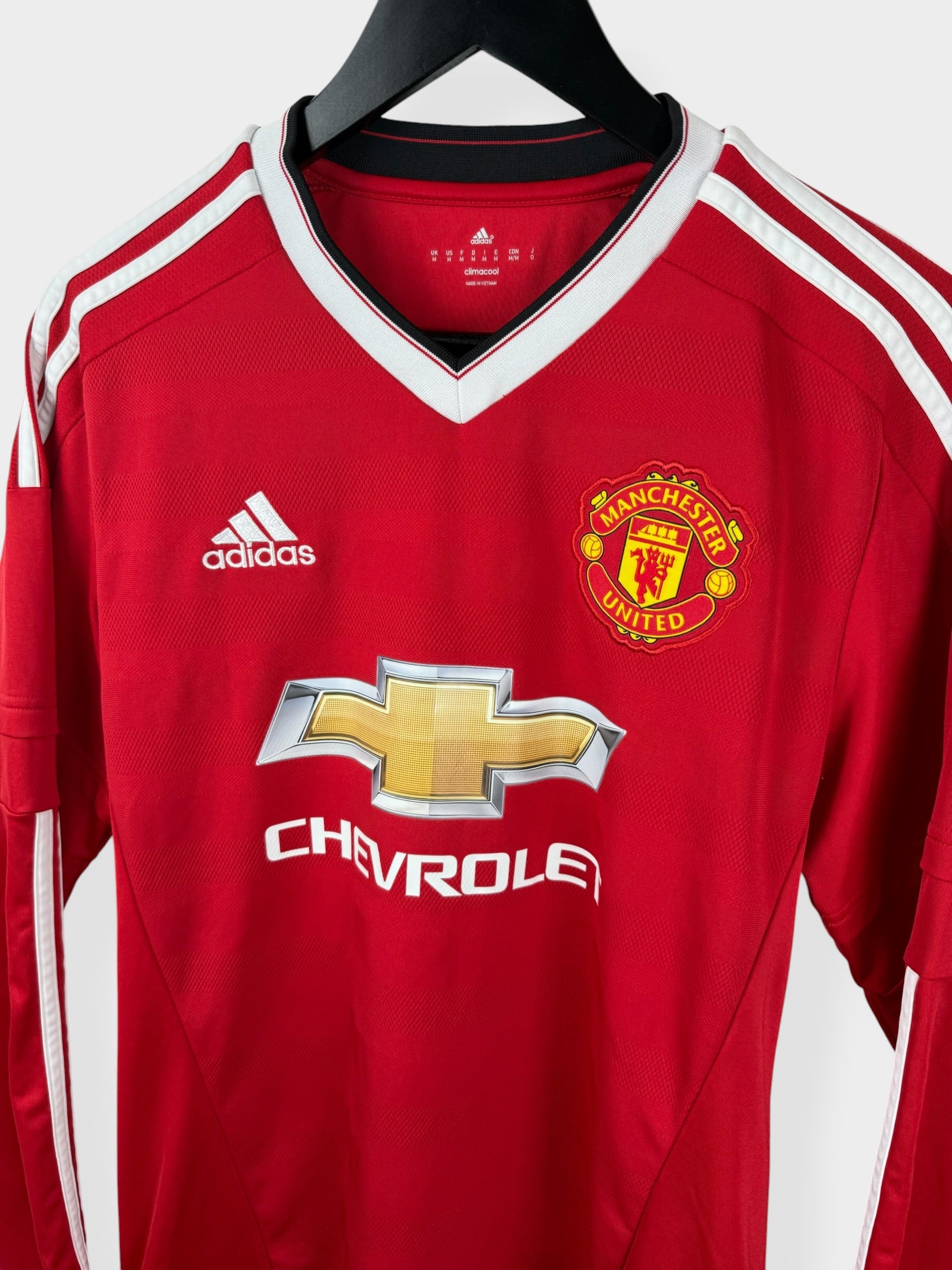 2015-16 MANCHESTER UNITED HOME SHIRT LS ROONEY #10 M