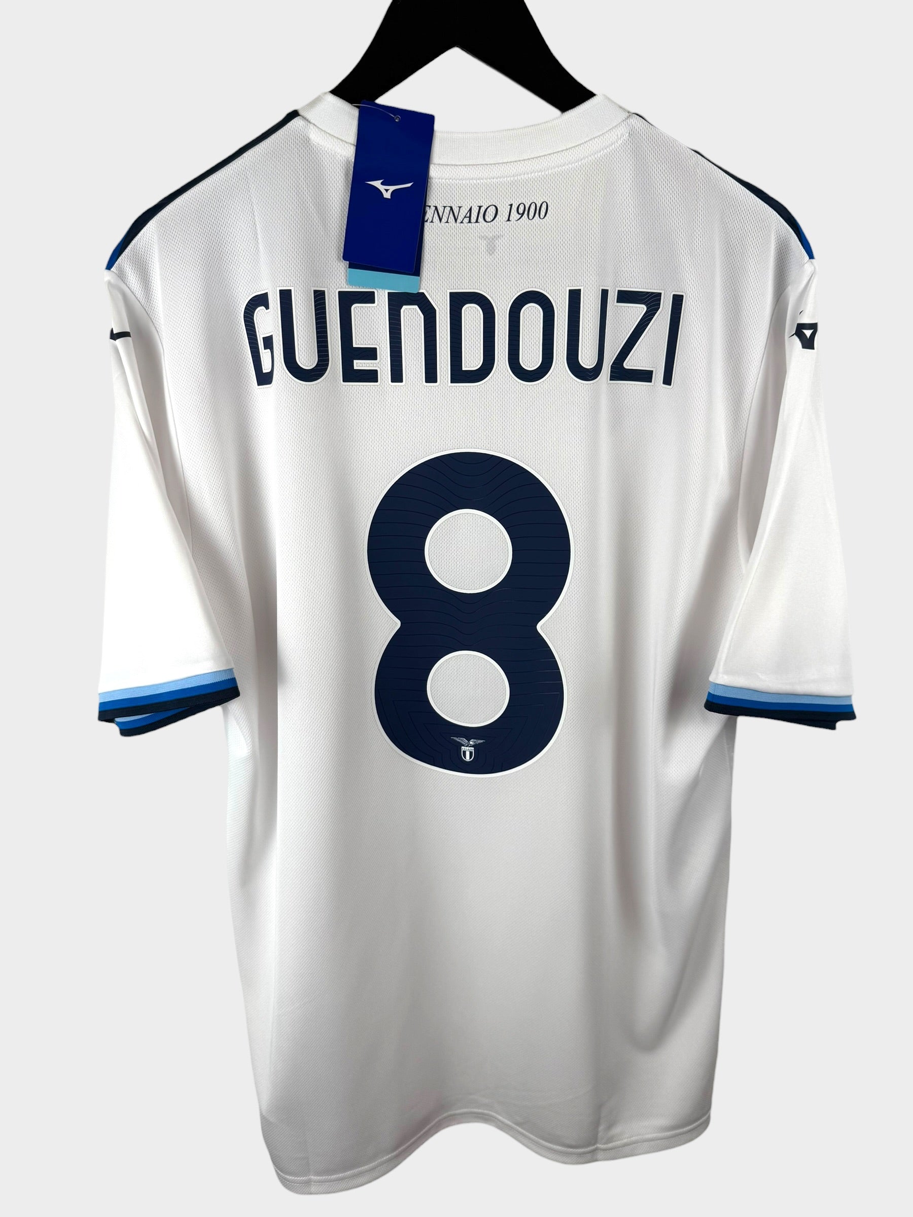 2024-25 LAZIO ROMA 125TH ANN. HOME SHIRT GUENDOUZI #8  #XL
