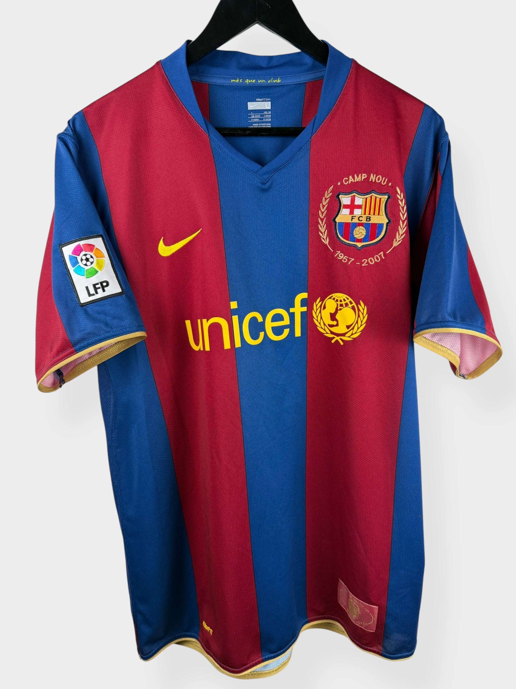 2007-08 BARCELONA THUISSHIRT MESSI #19 L