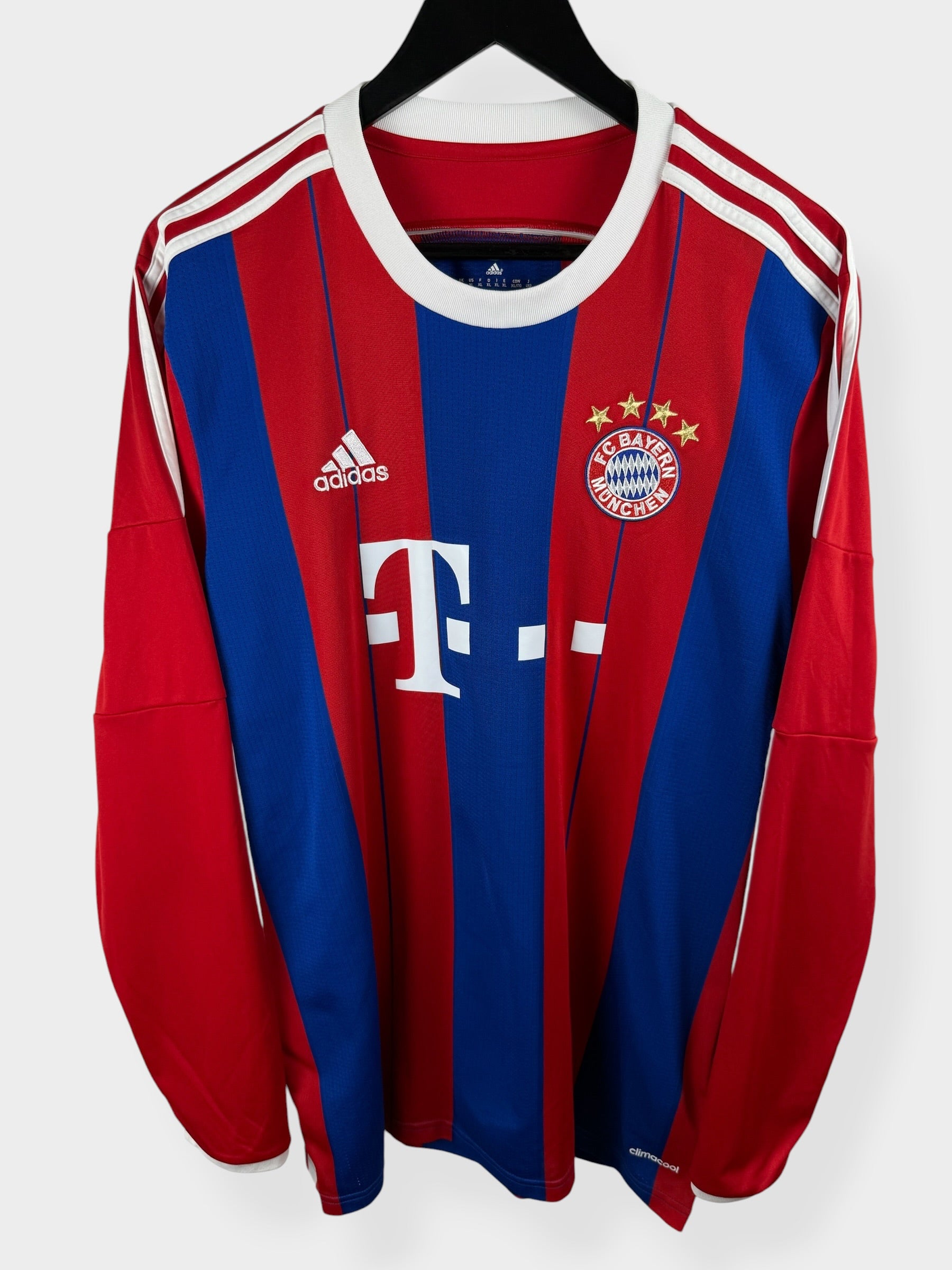 2014-15 BAYERN MÜNCHEN HEIMTRIKOT LS ROBBEN #10 XL