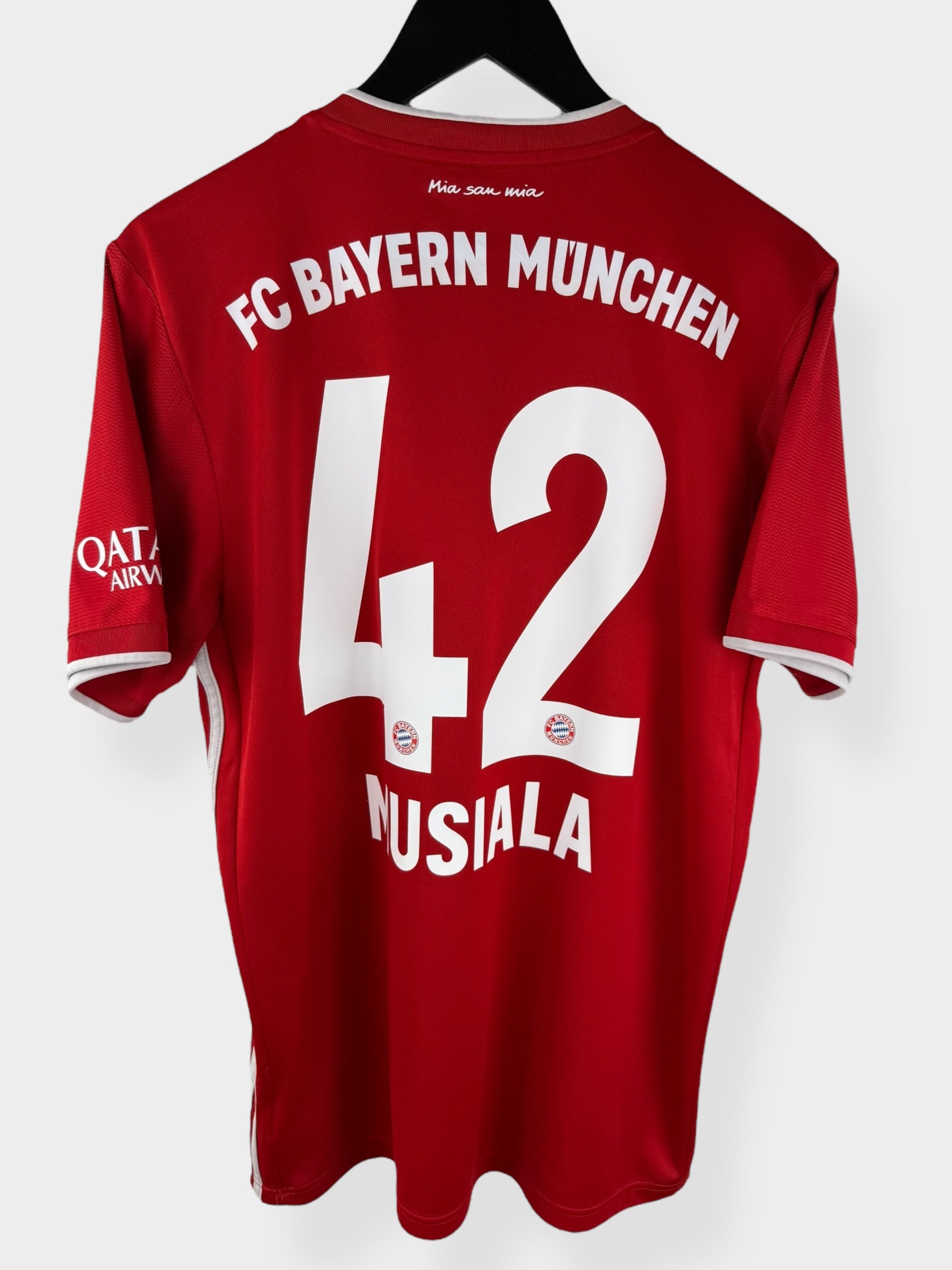 2020-21 BAYERN MUNICH HOME SHIRT MUSIALA #42 L