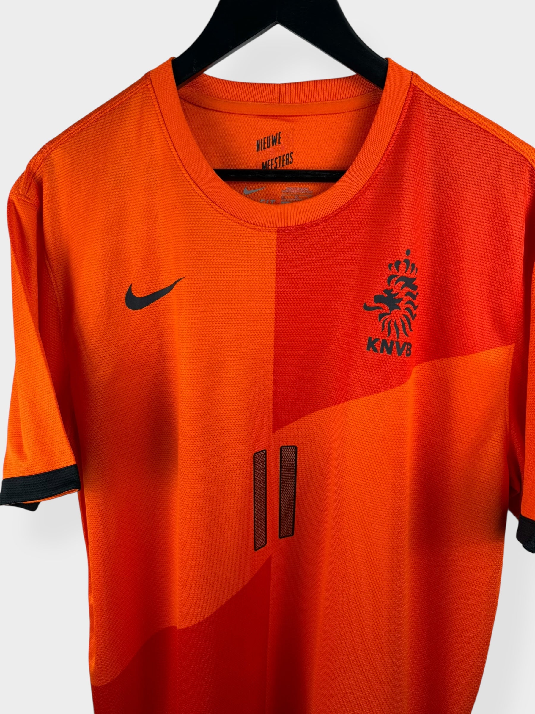 2012-13 NETHERLANDS HOME SHIRT ROBBEN #11 XL - Authentic Football Club
