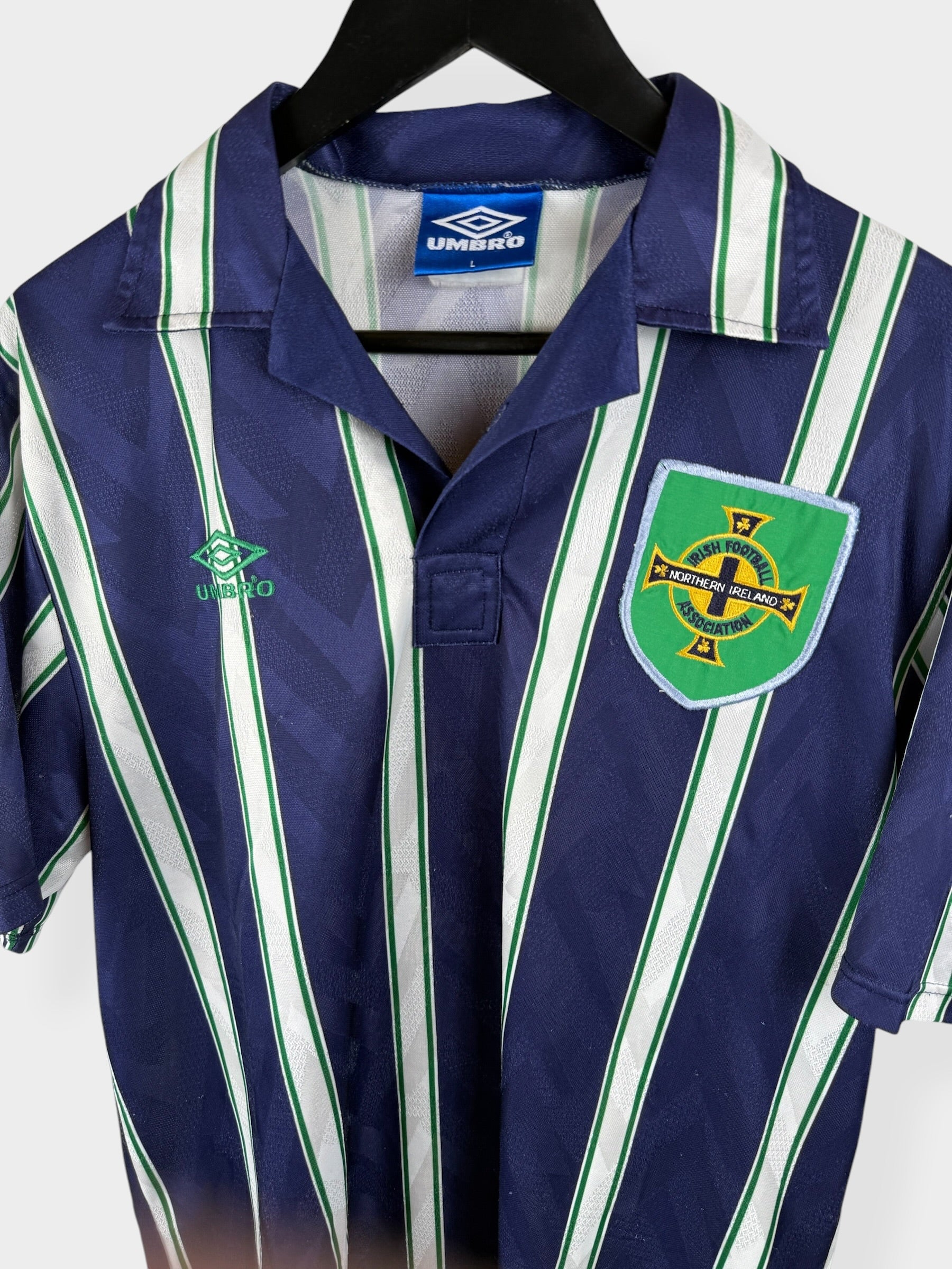 1992-94 NORTHERN IRELAND AWAY SHIRT L