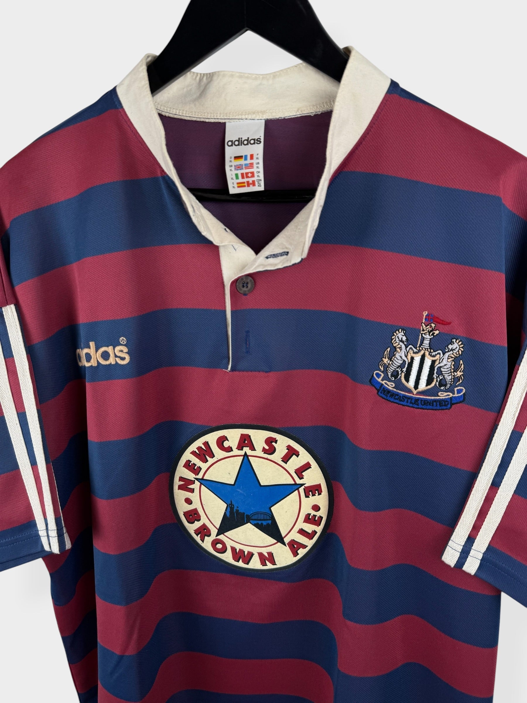 MAILLOT EXTÉRIEUR DE NEWCASTLE UNITED 1995-96 XL