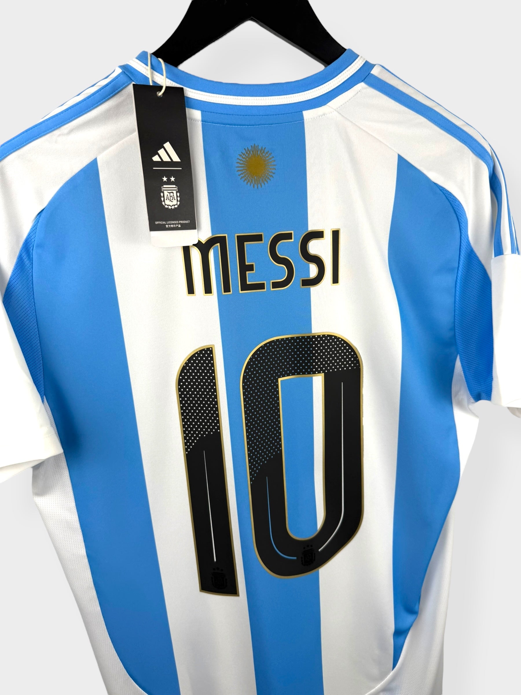 2023-24 ARGENTINA HOME SHIRT MESSI #10 M - Authentic Football Club