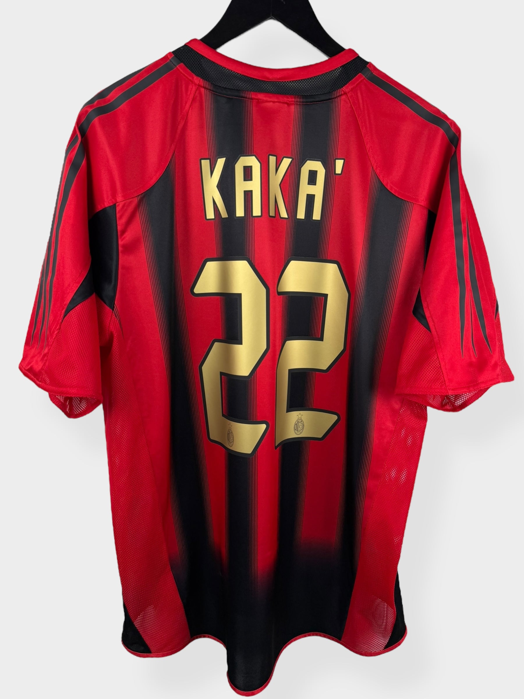 2004-05 AC MILAN HOME SHIRT KAKA #22 L