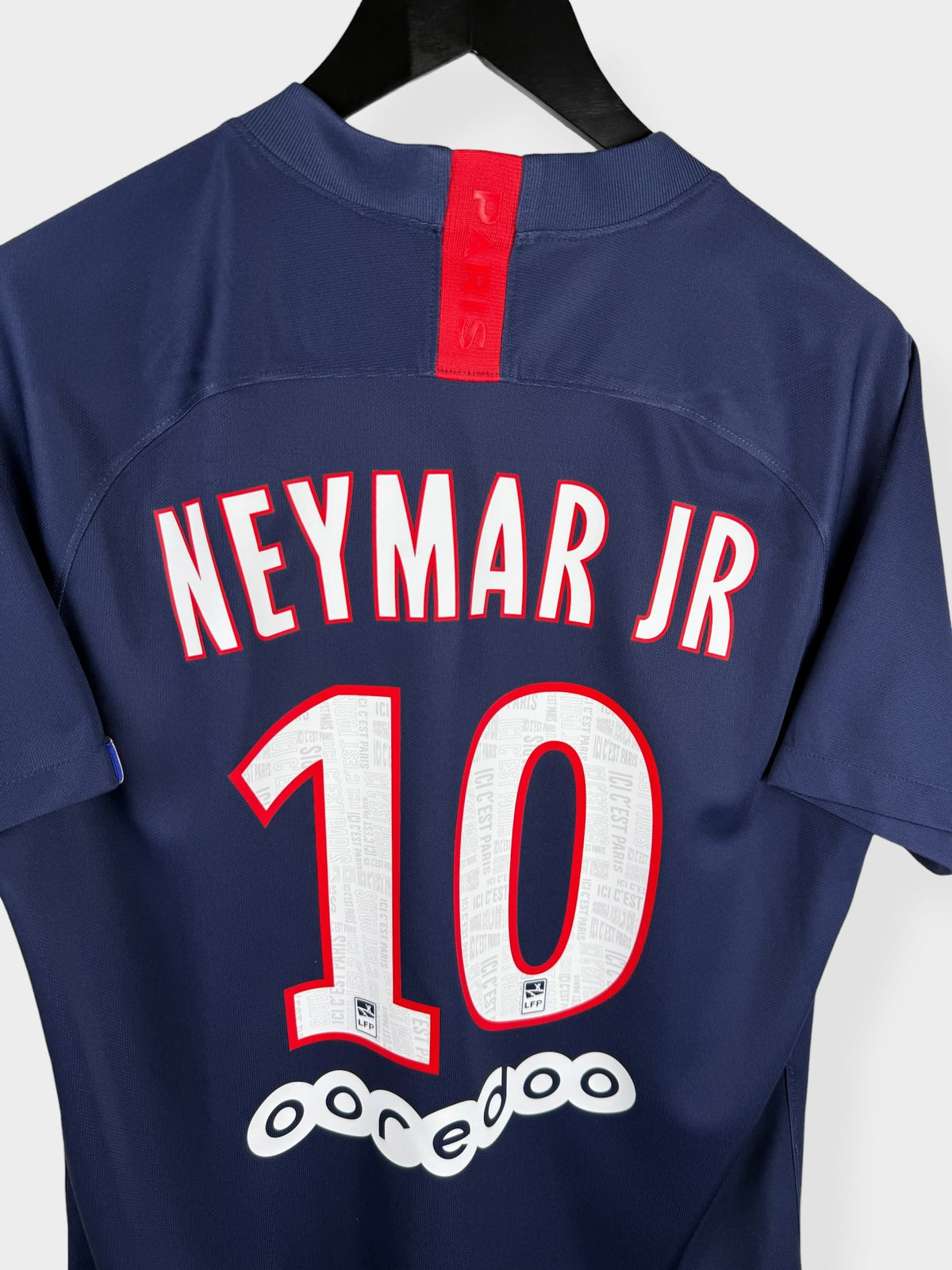 MAILLOT DOMICILE DU PARIS SAINT-GERMAIN 2019-20 NEYMAR JR N°10 L