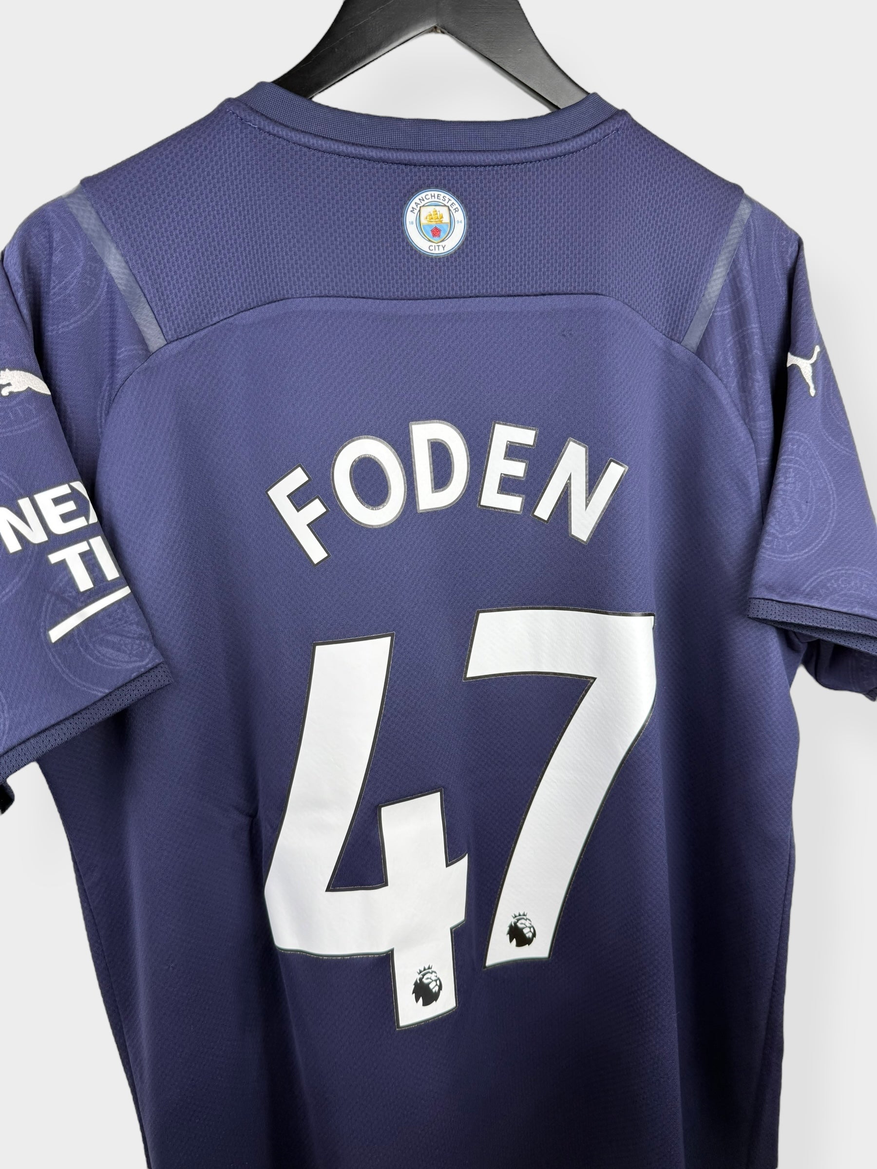 2021-22 MANCHESTER CITY DERDE SHIRT FODEN #47 L