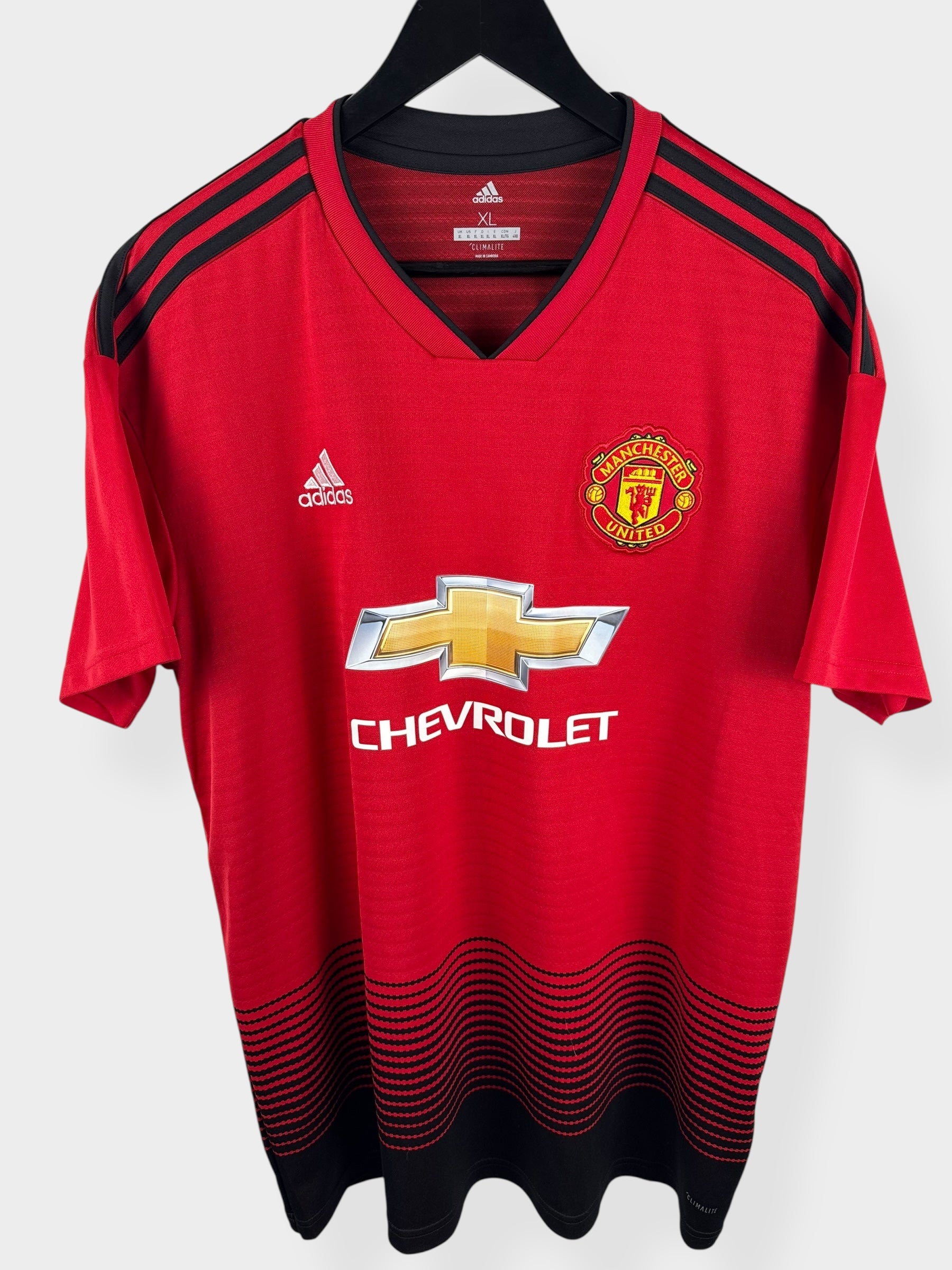 2018-19 MANCHESTER UNITED HOME SHIRT LINGARD #14 XL