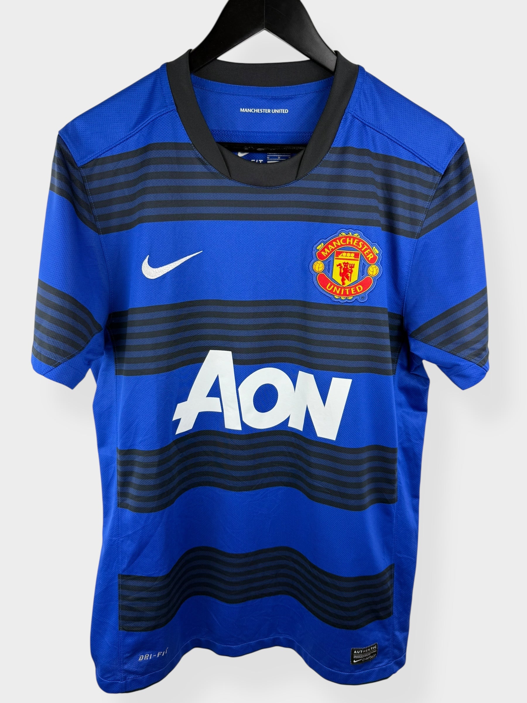 2011-13 MANCHESTER UNITED AWAY SHIRT NANI #17 M