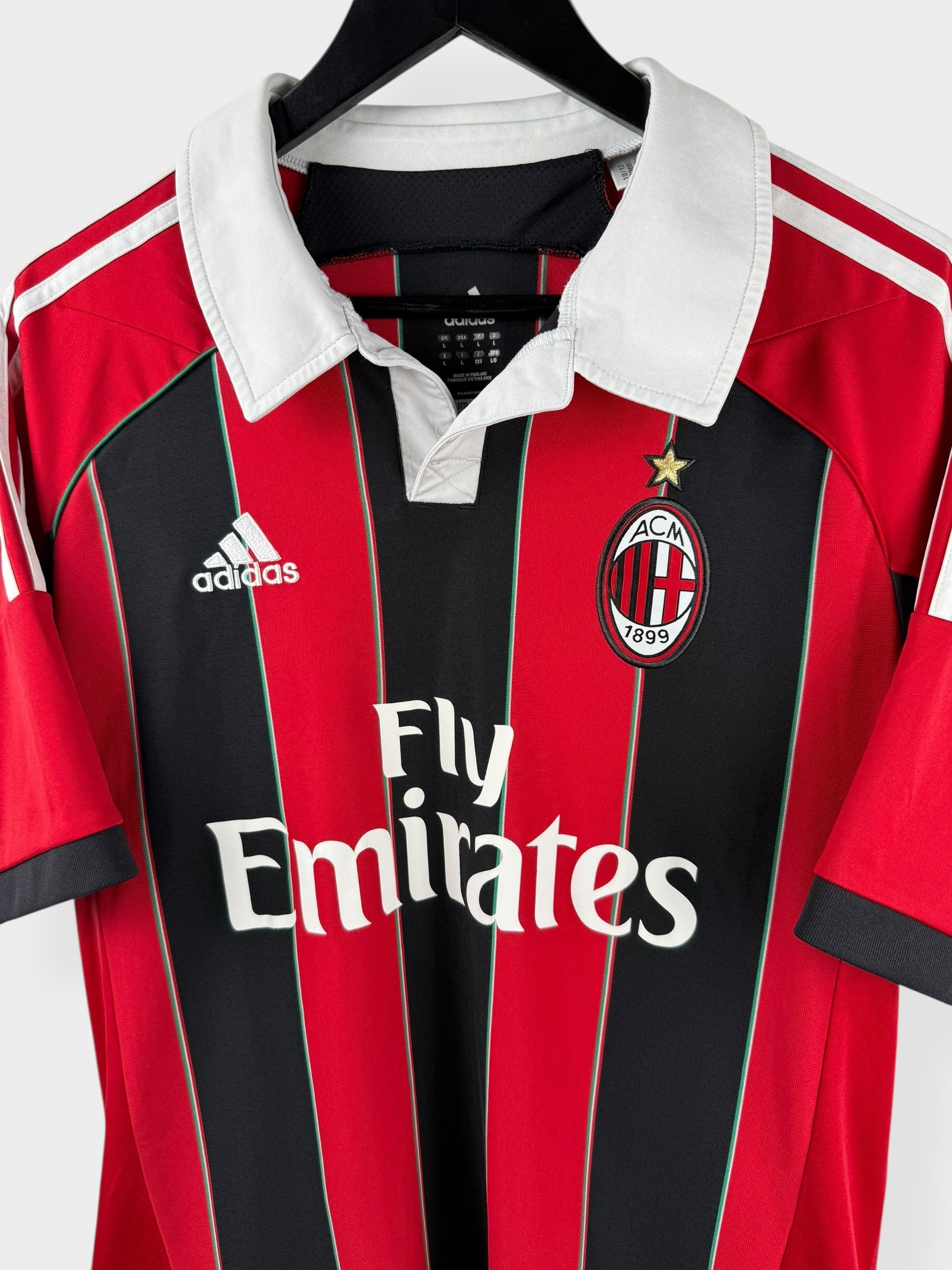 2012-13 AC MILAN HOME SHIRT BALOTELLI #45 L