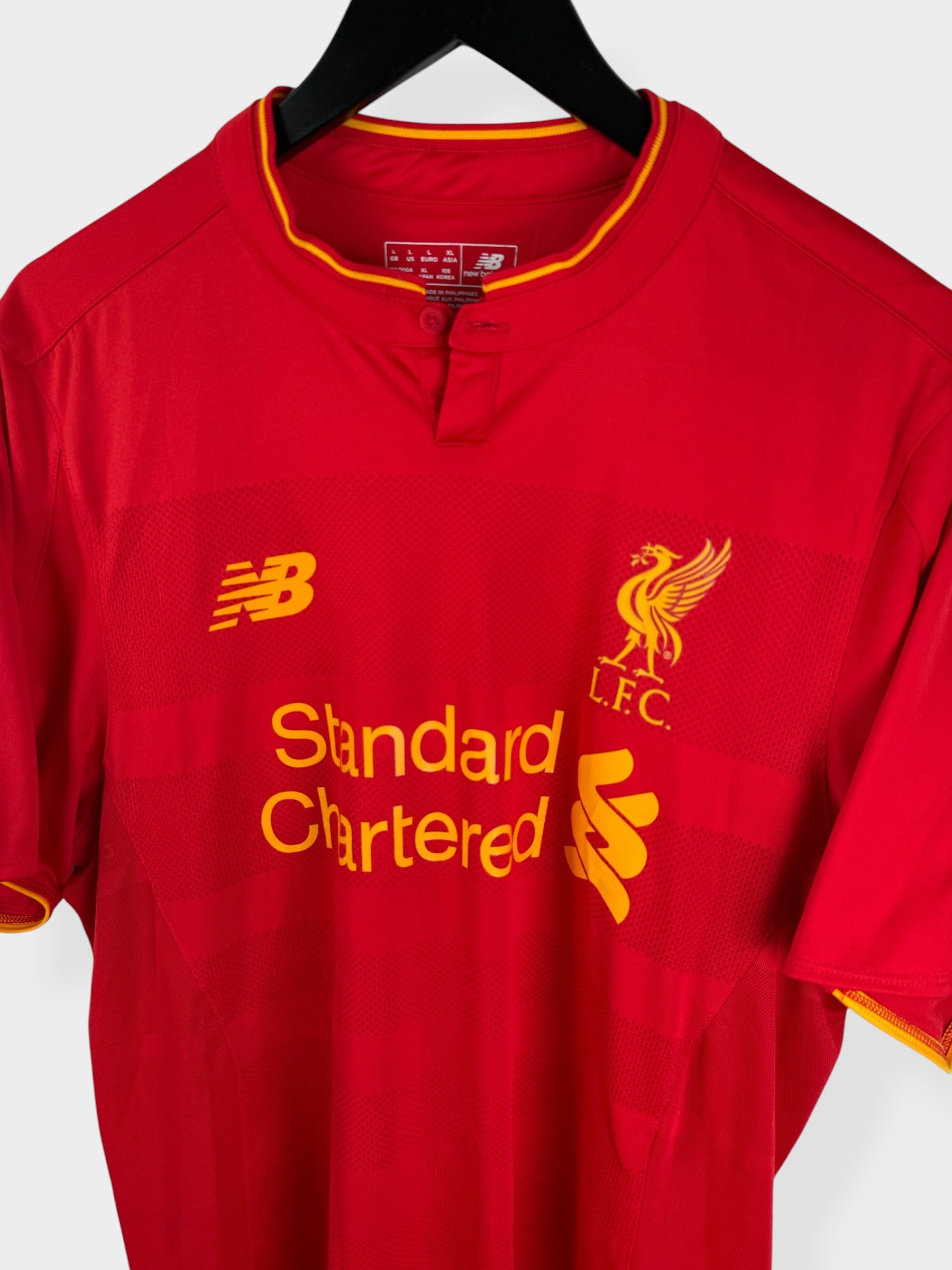 2016-17 LIVERPOOL HOME SHIRT COUTINHO #10 L