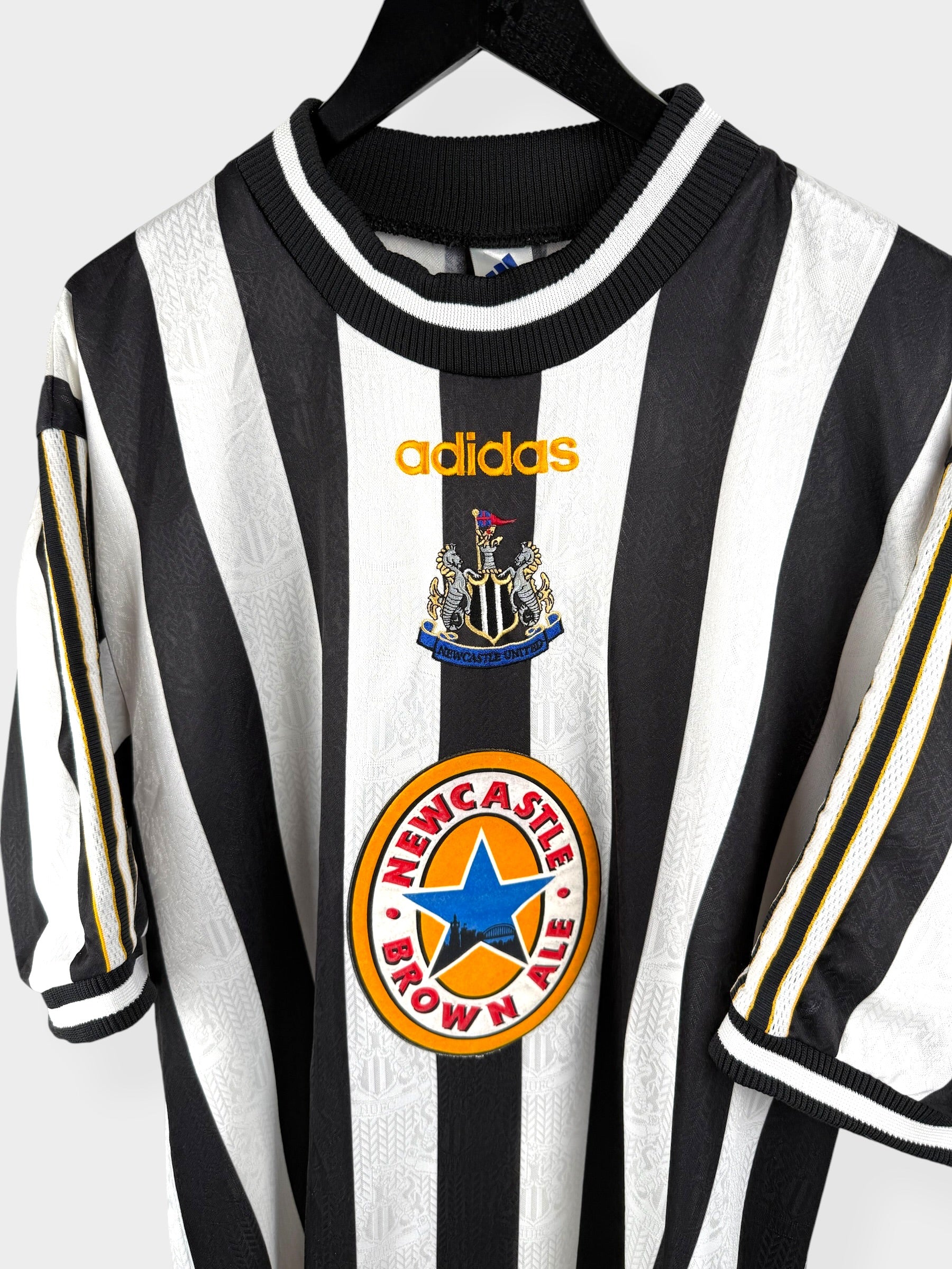 MAILLOT DOMICILE DE NEWCASTLE UNITED 1997-99 SHEARER N°9 XL