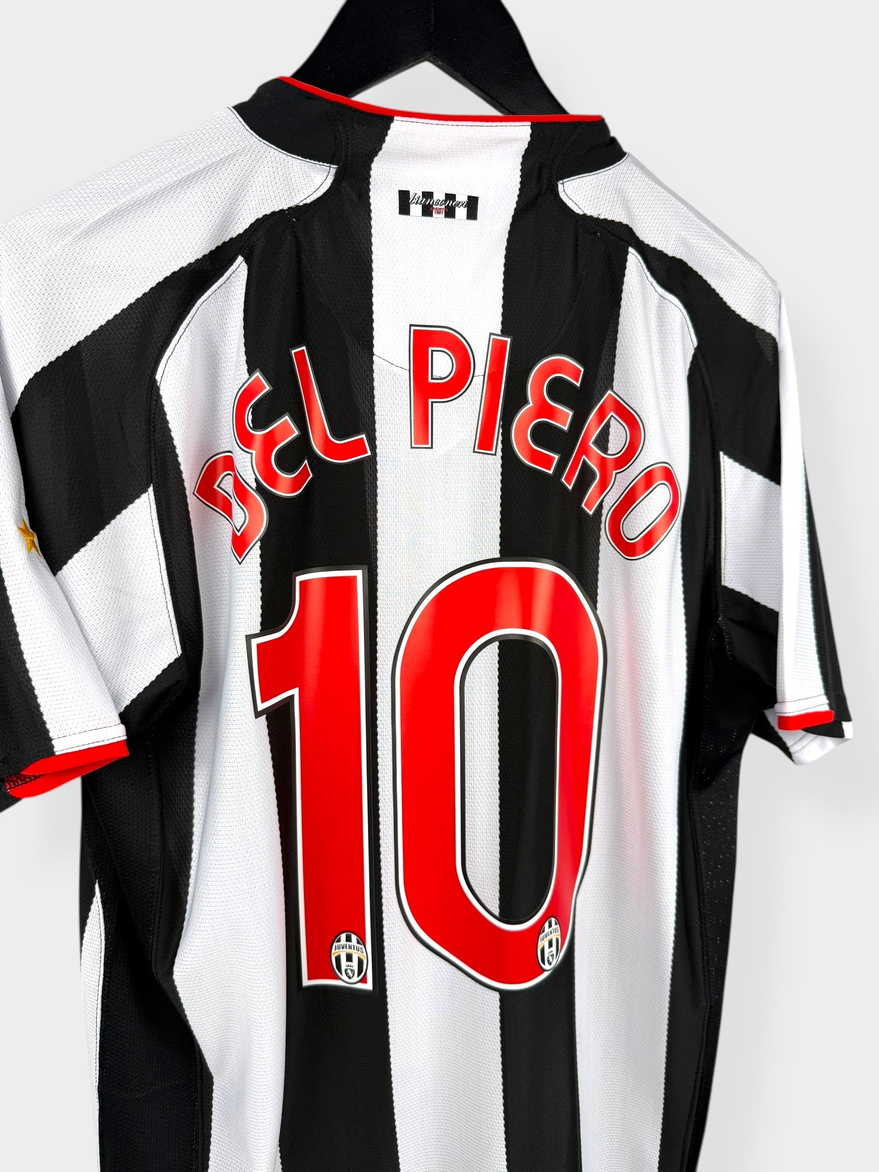 2007-08 JUVENTUS HOME SHIRT DEL PIERO #10 M