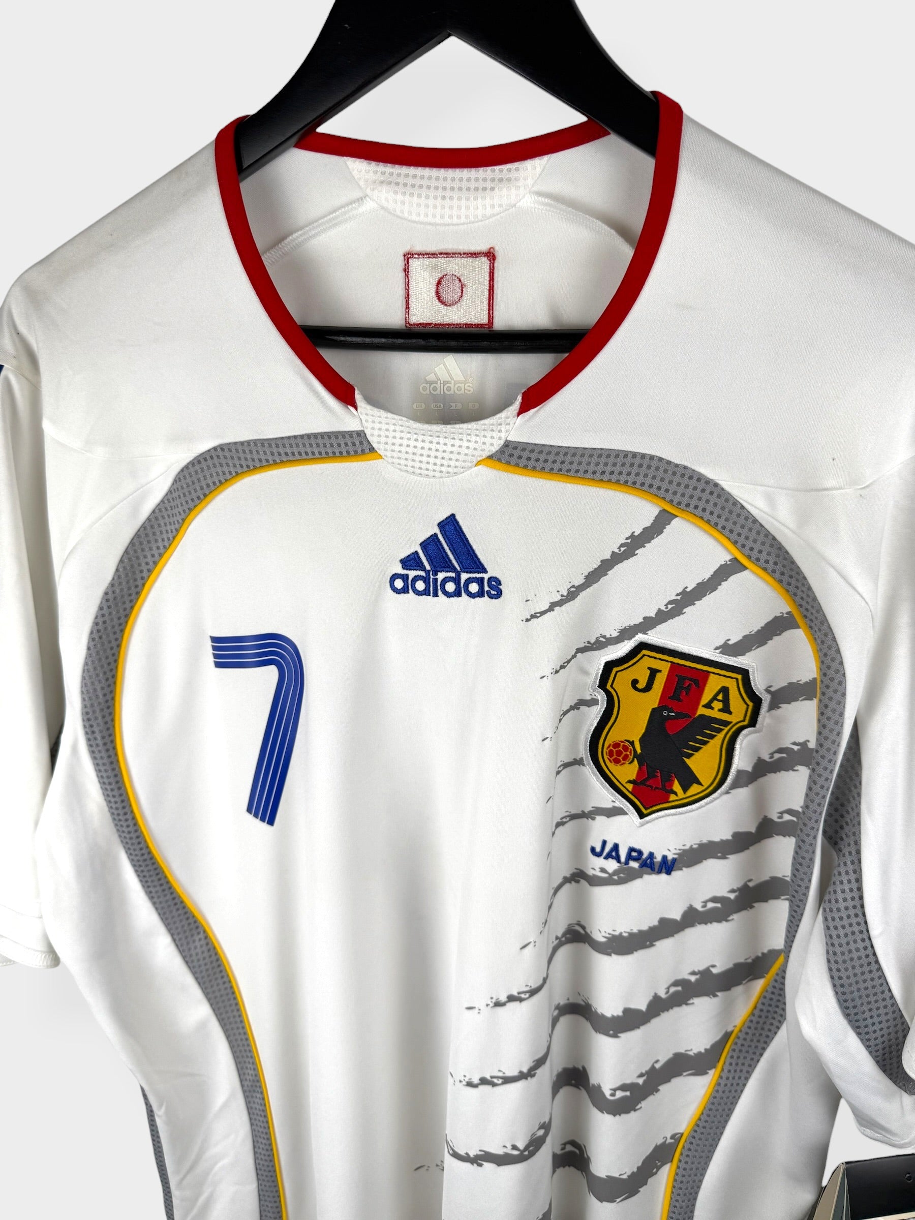 2006-08 JAPAN AWAY SHIRT NAKATA #7 L