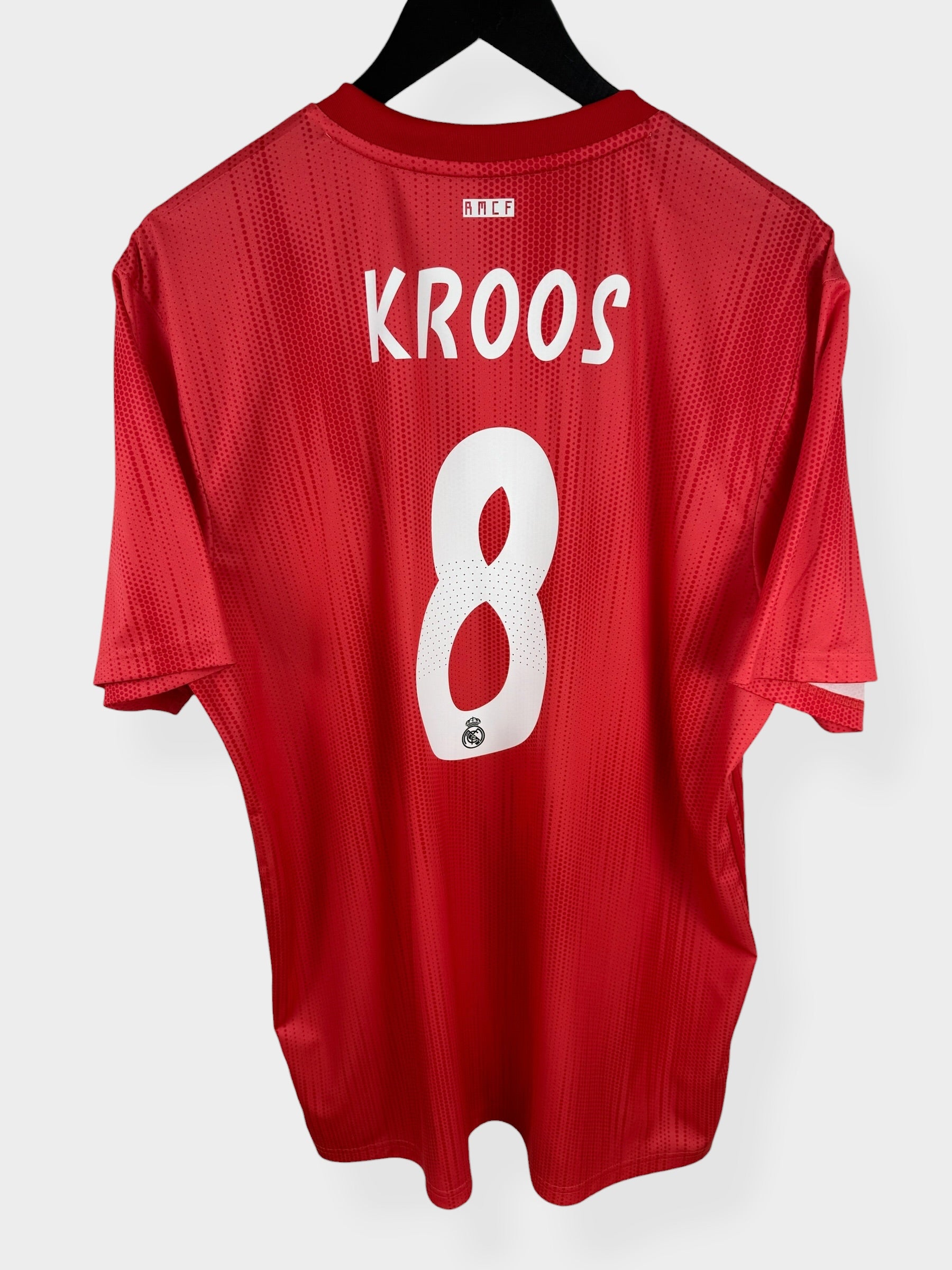 2018-19 REAL MADRID DERDE SHIRT KROOS #8 XL