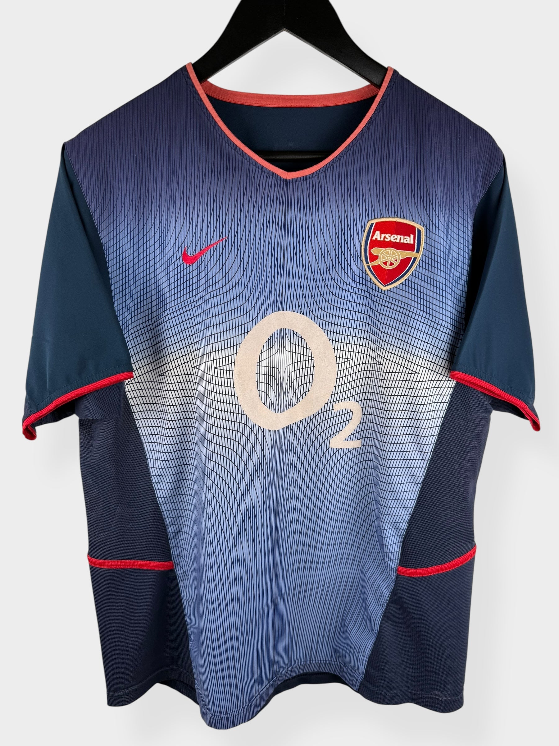 2002-04 ARSENAL AWAY SHIRT BERGKAMP #10 M