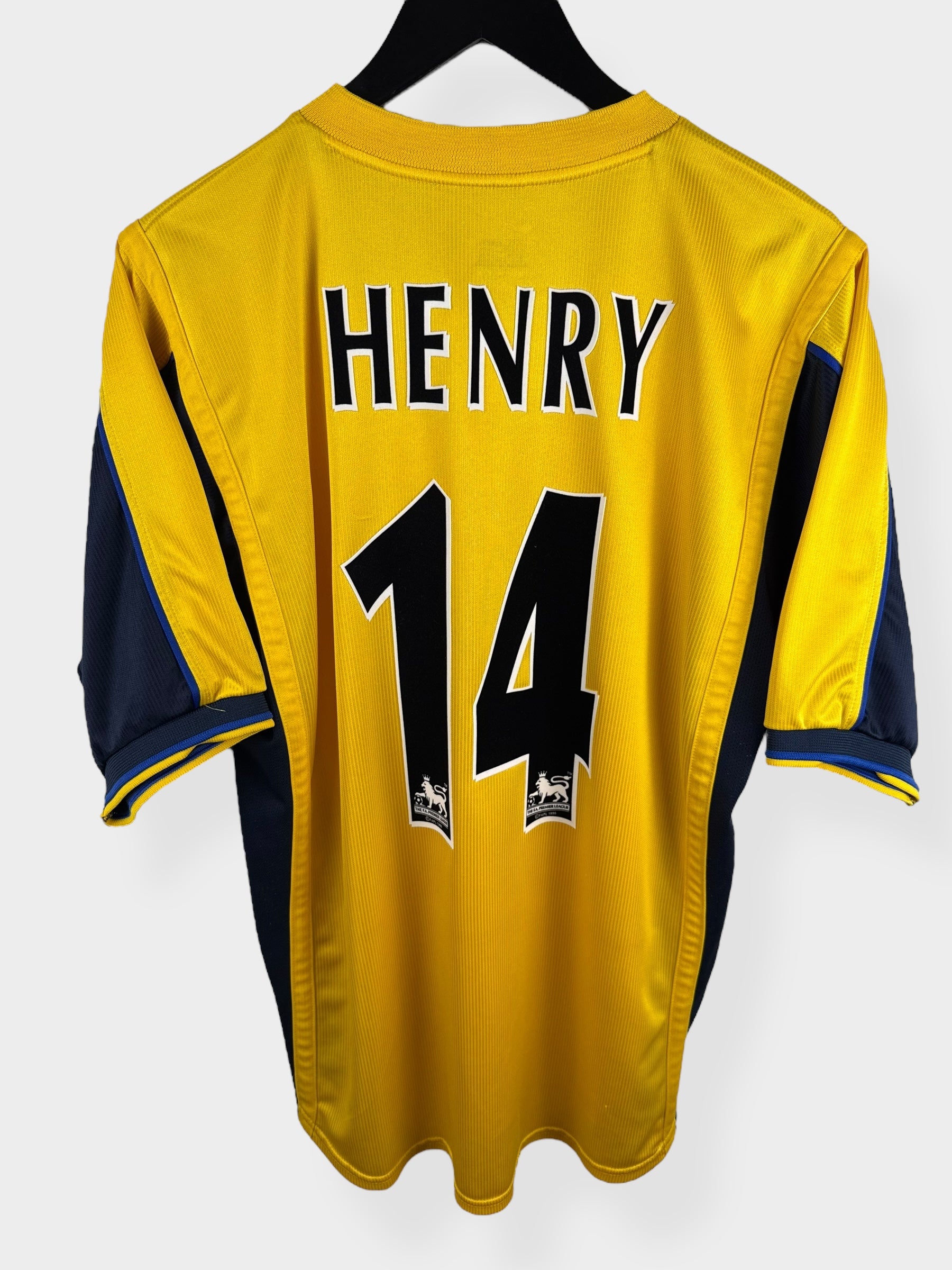 1999-00 ARSENAL AUSWÄRTSTRIKOT HENRY #14 L