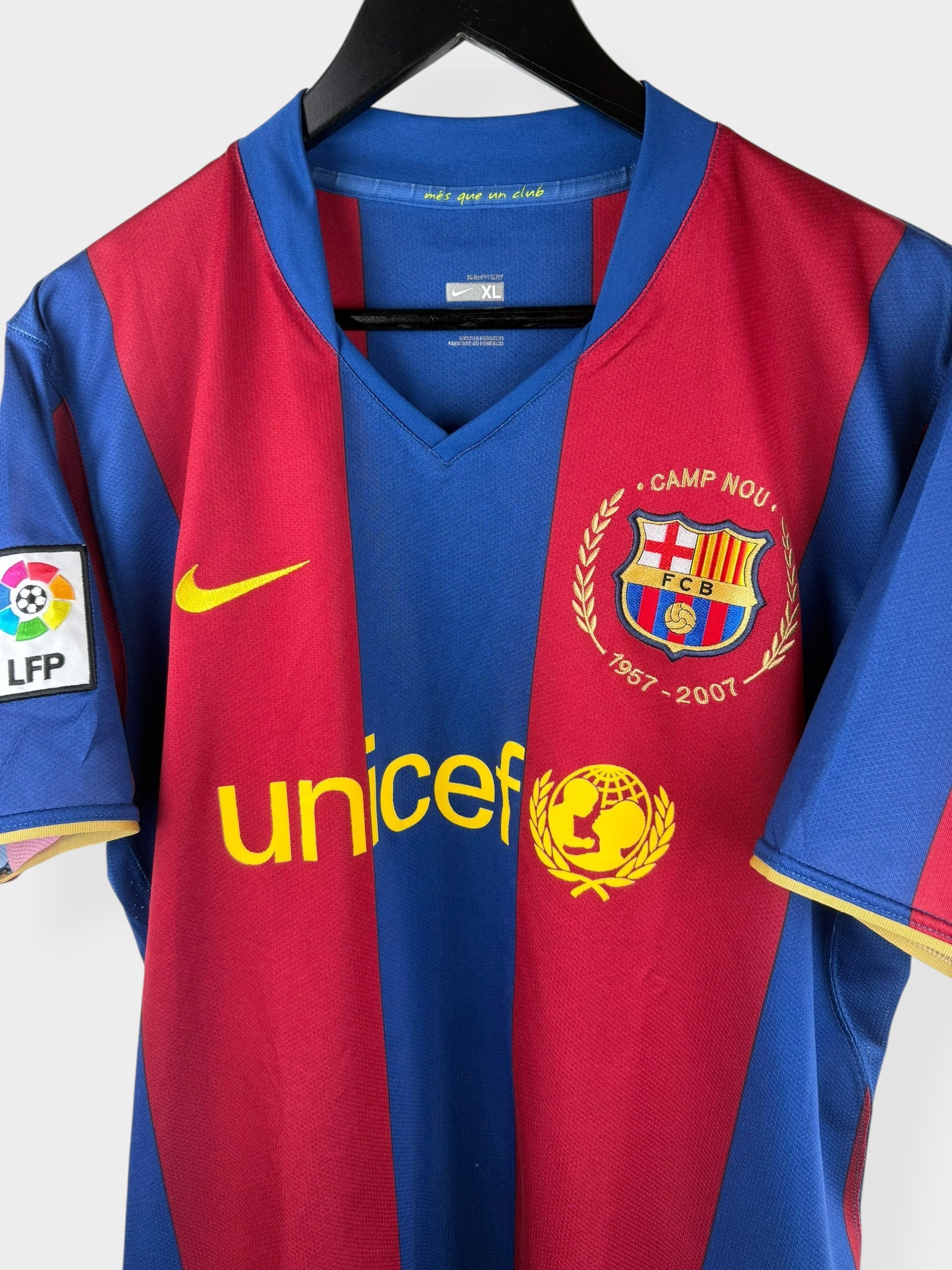2007-08 BARCELONA HEIMTRIKOT RONALDINHO #10 XL