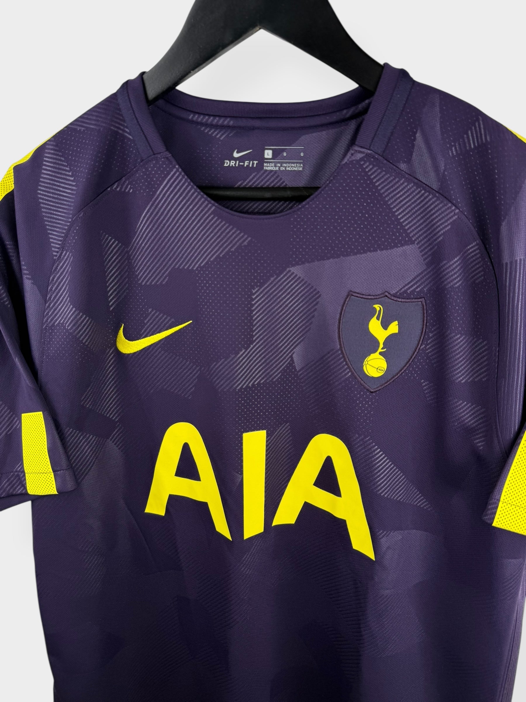 2017-18 TOTTENHAM THIRD SHIRT SON #7 L - Authentic Football Club