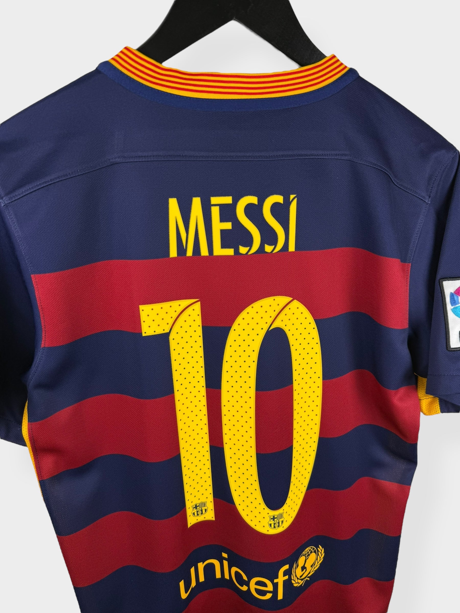 2015-16 BARCELONA HOME SHIRT MESSI #10 S - Authentic Football Club