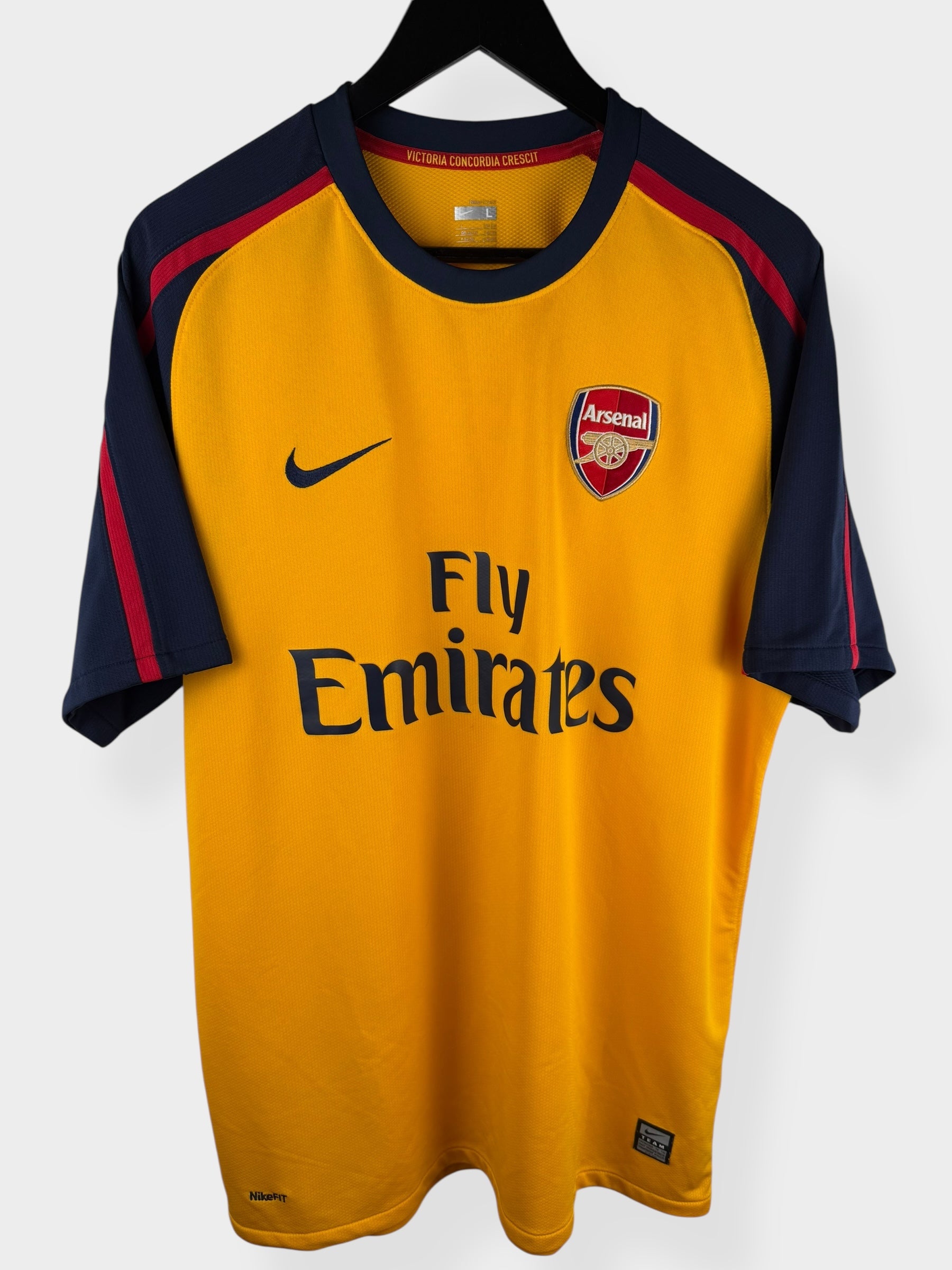 2008-10 ARSENAL AWAY SHIRT ROSICKY #7 L
