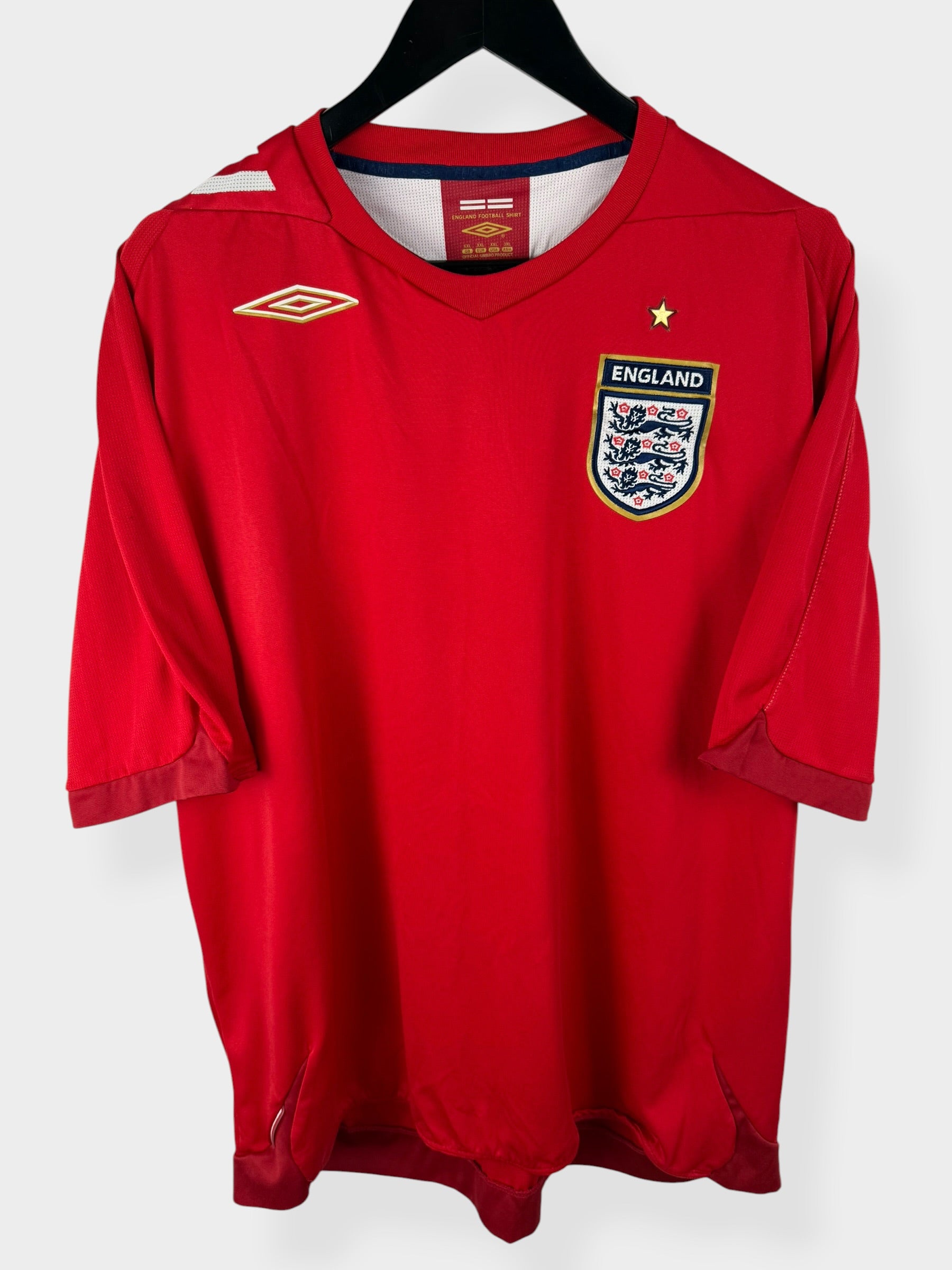 2006-08 ENGLAND AUSWÄRTSTRIKOT XXL