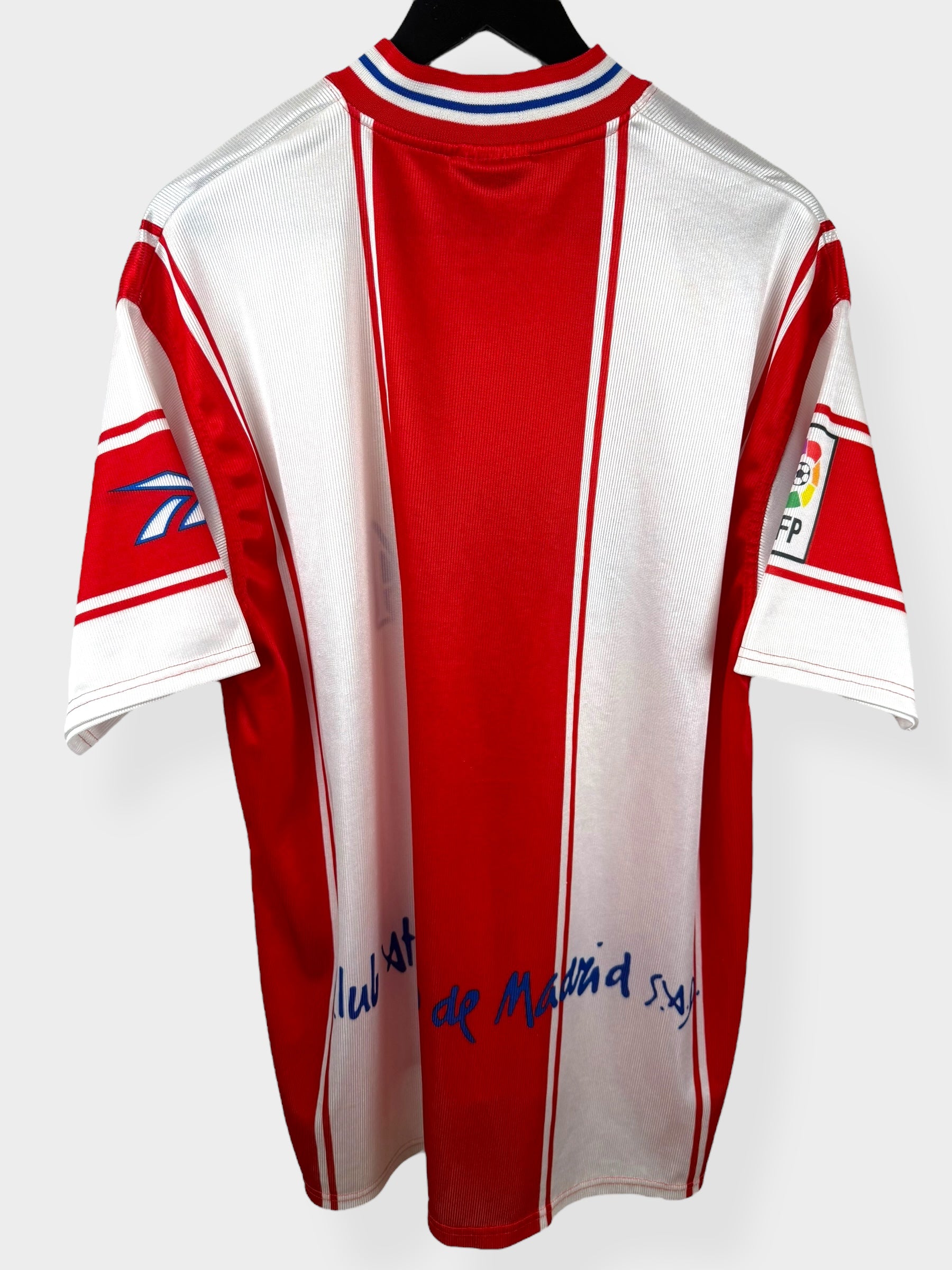 1999-00 ATLETICO MADRID HOME SHIRT XL - Authentic Football Club