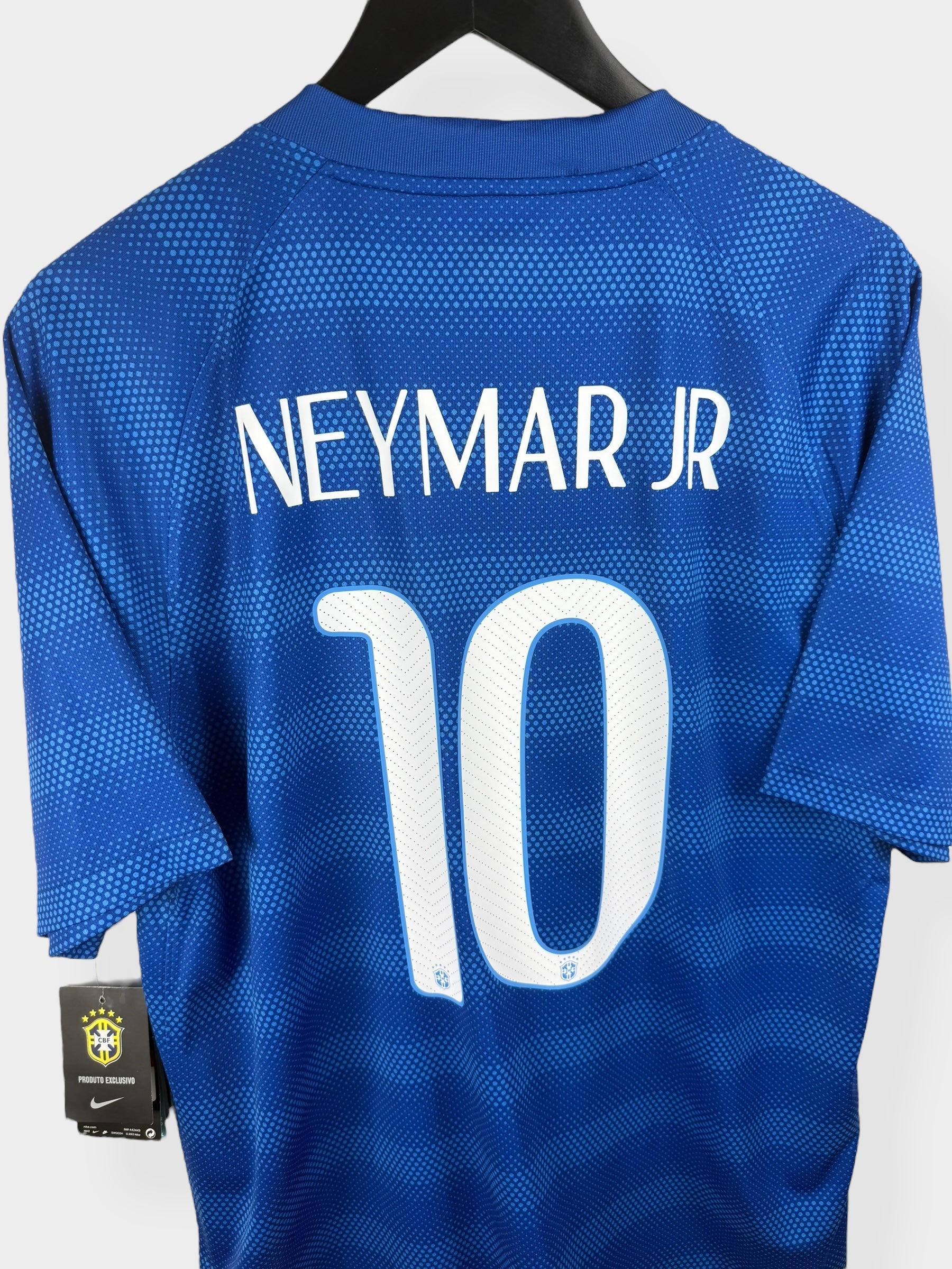 2014-15 BRAZIL AWAY SHIRT NEYMAR JR #10 L - Authentic Football Club