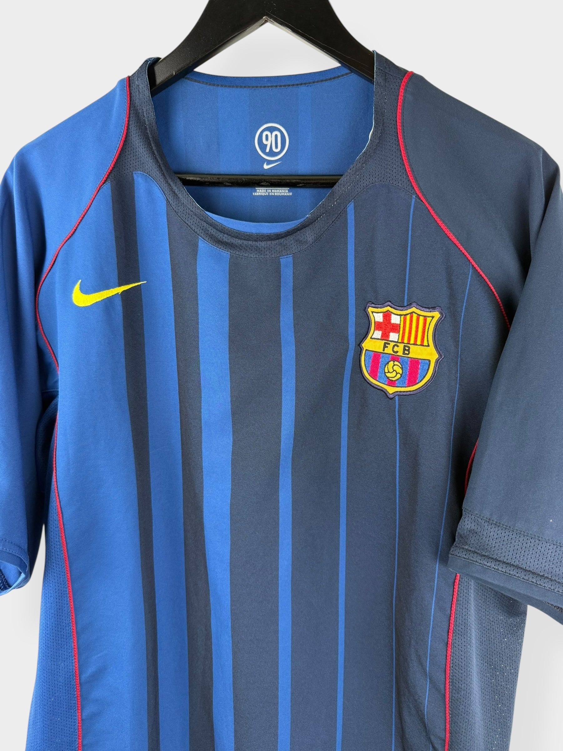 2004-05 BARCELONA UITSHIRT MESSI #30 XL